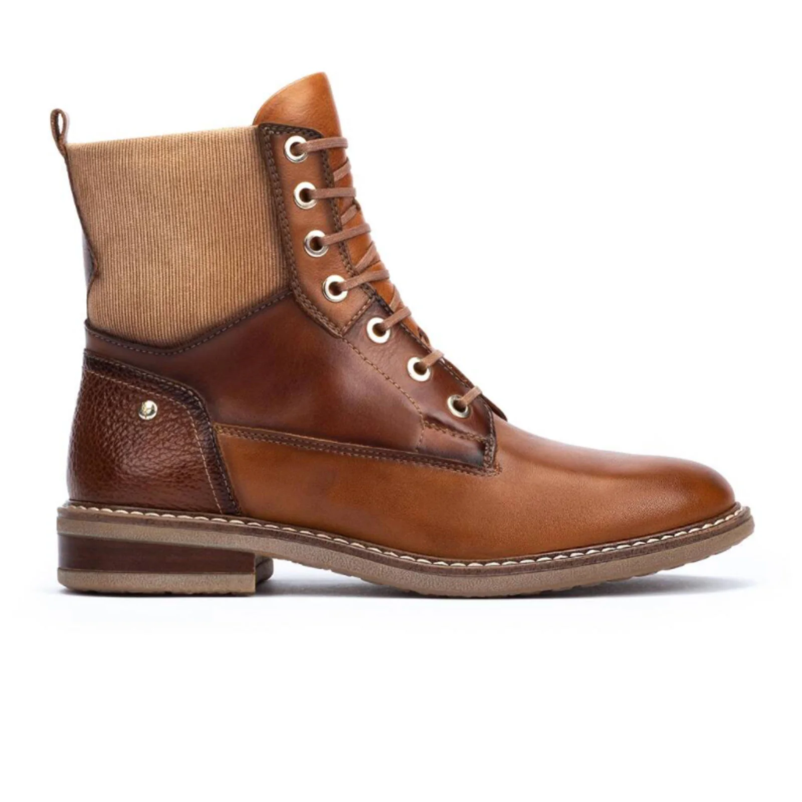 Pikolinos Aldaya W8J-8966C1 Ankle Boot (Women) - Brandy Leather/Textile