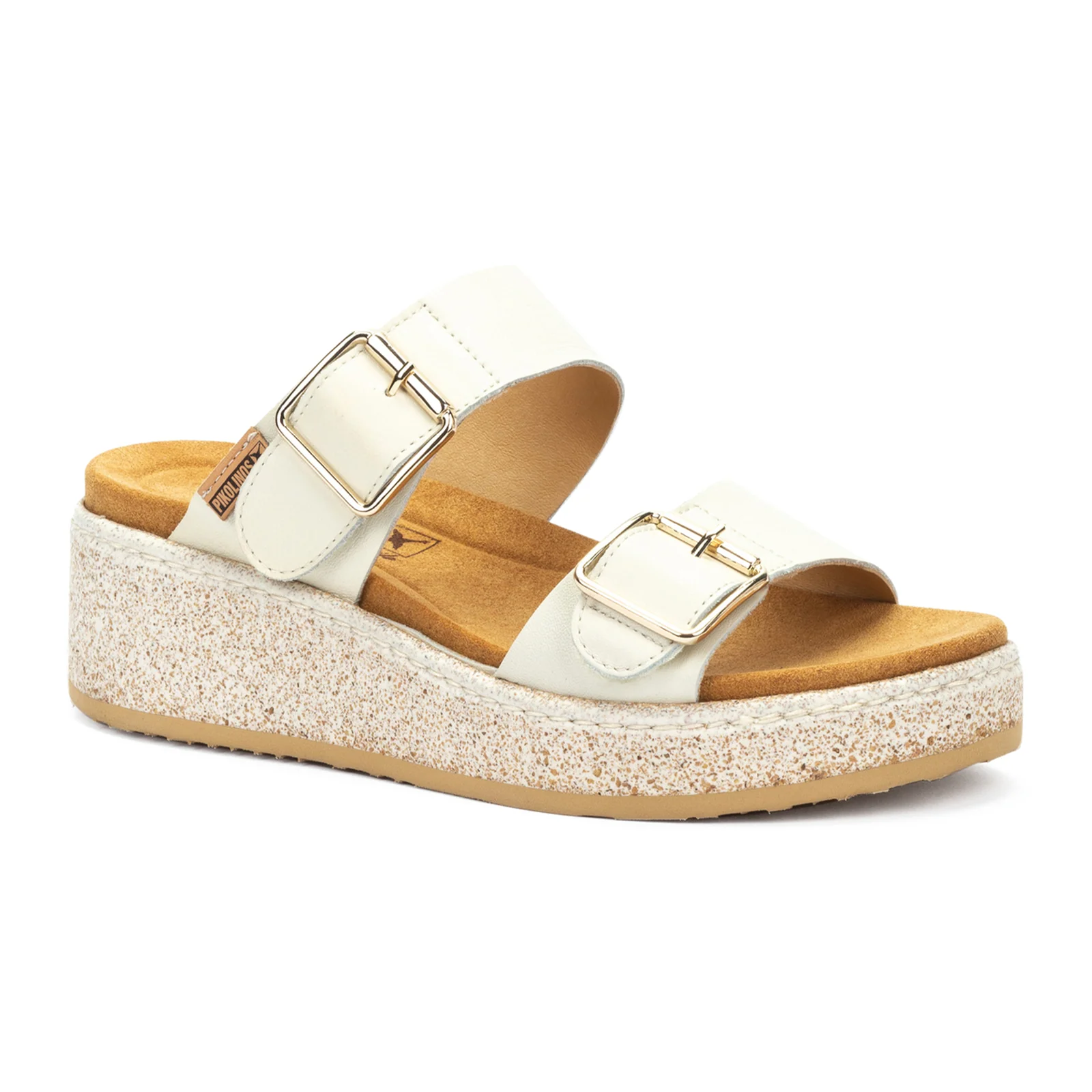 Pikolinos Alzira W9D-1505 Wedge Sandal (Women) - Nata - Image 2