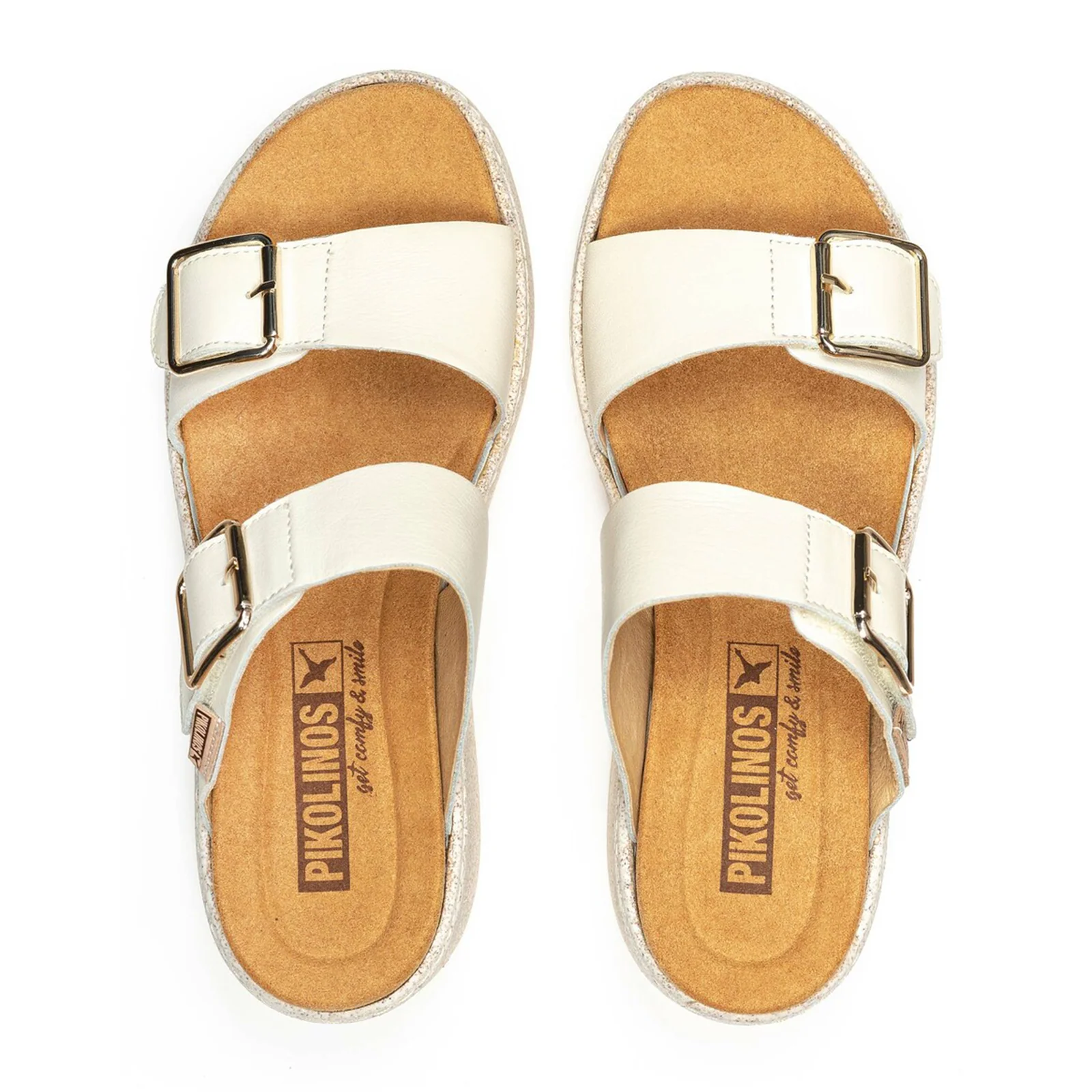 Pikolinos Alzira W9D-1505 Wedge Sandal (Women) - Nata - Image 5