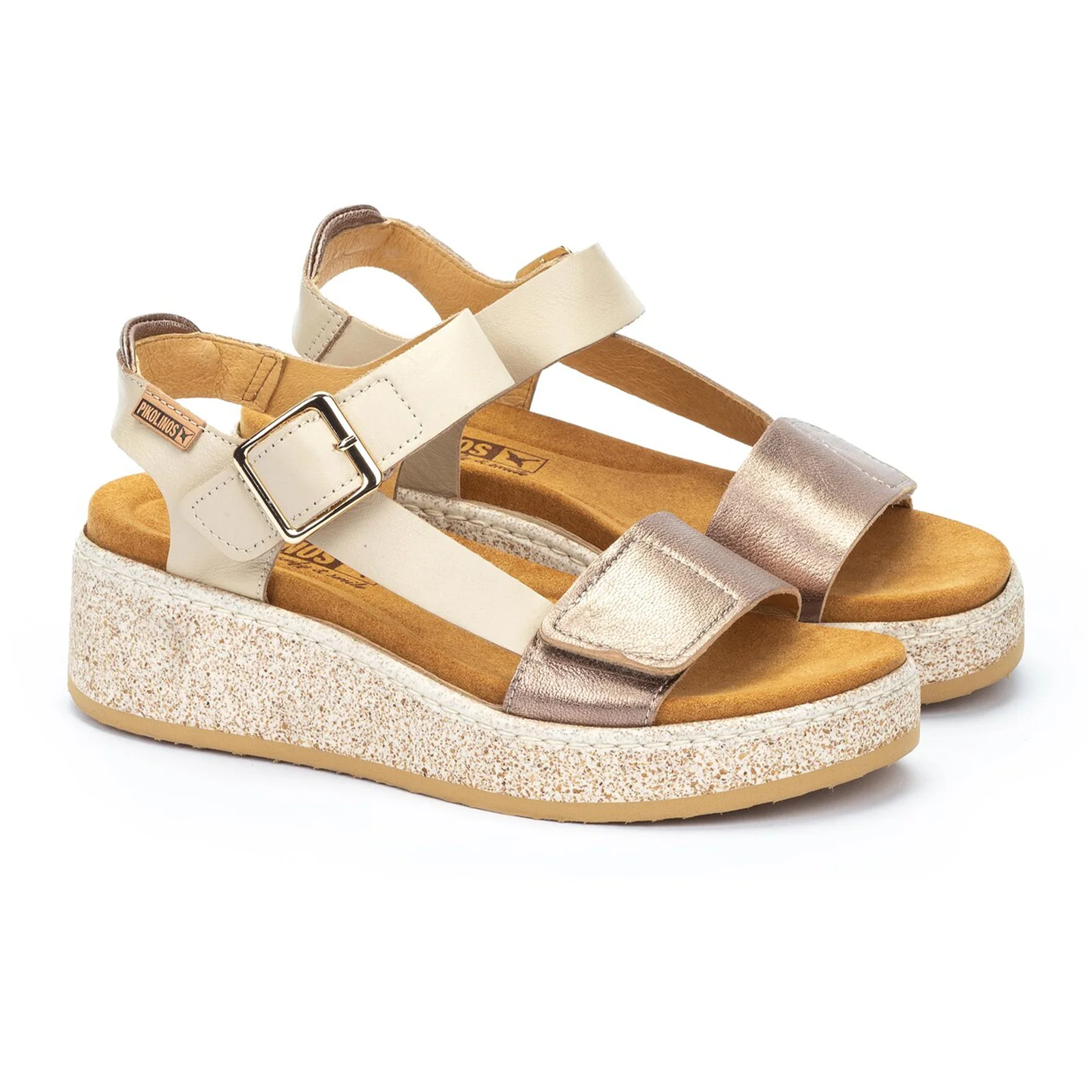 Pikolinos Alzira W9D-1527C1 Wedge Sandal (Women) - Marfil - Image 3