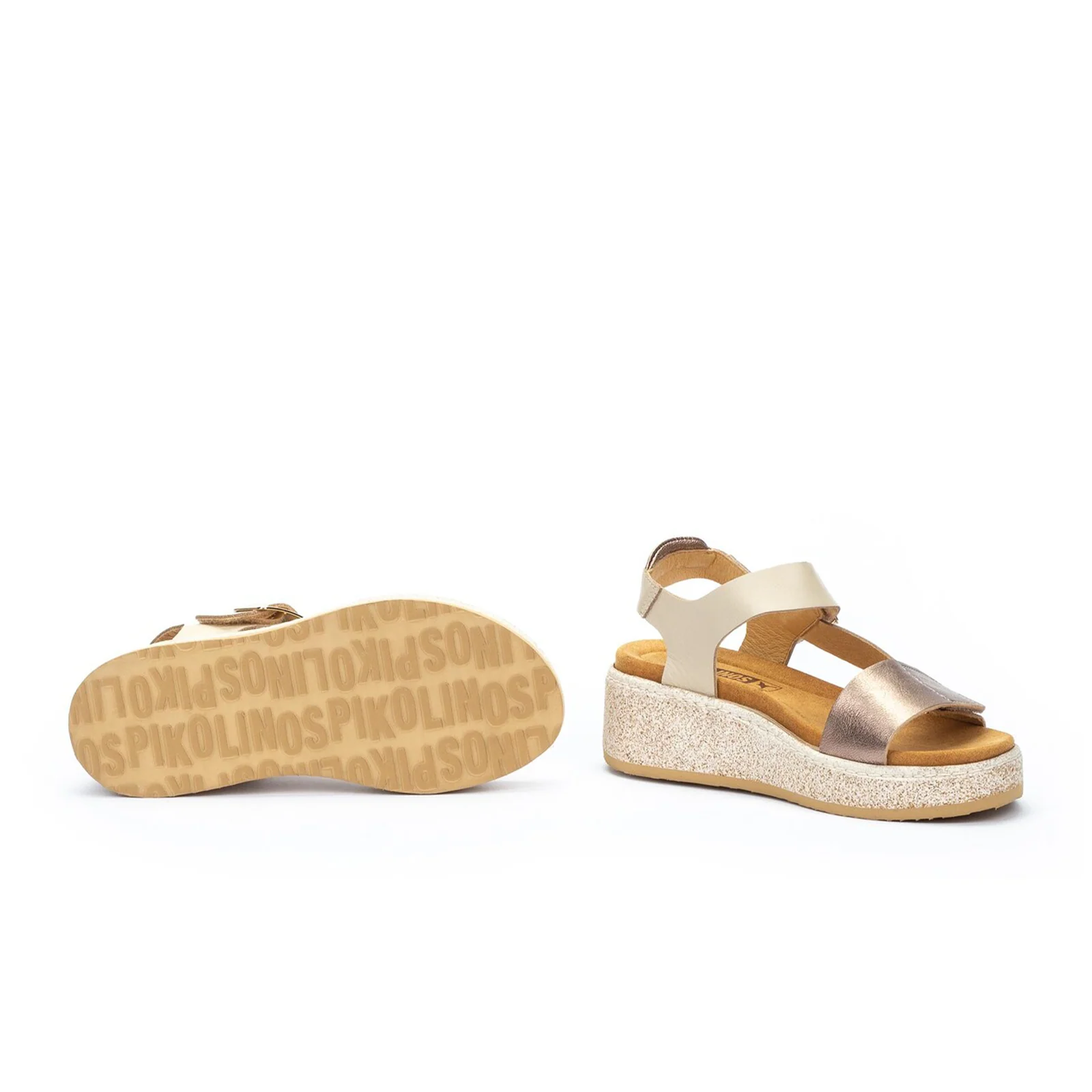 Pikolinos Alzira W9D-1527C1 Wedge Sandal (Women) - Marfil - Image 6