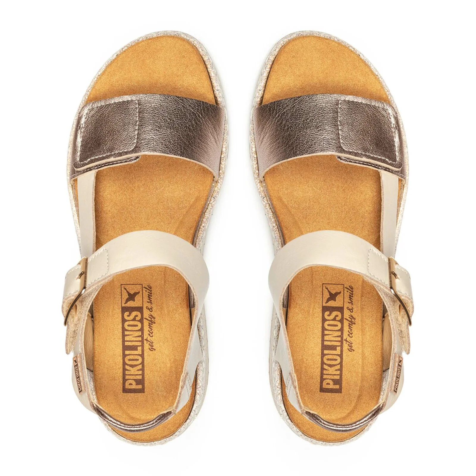 Pikolinos Alzira W9D-1527C1 Wedge Sandal (Women) - Marfil - Image 7