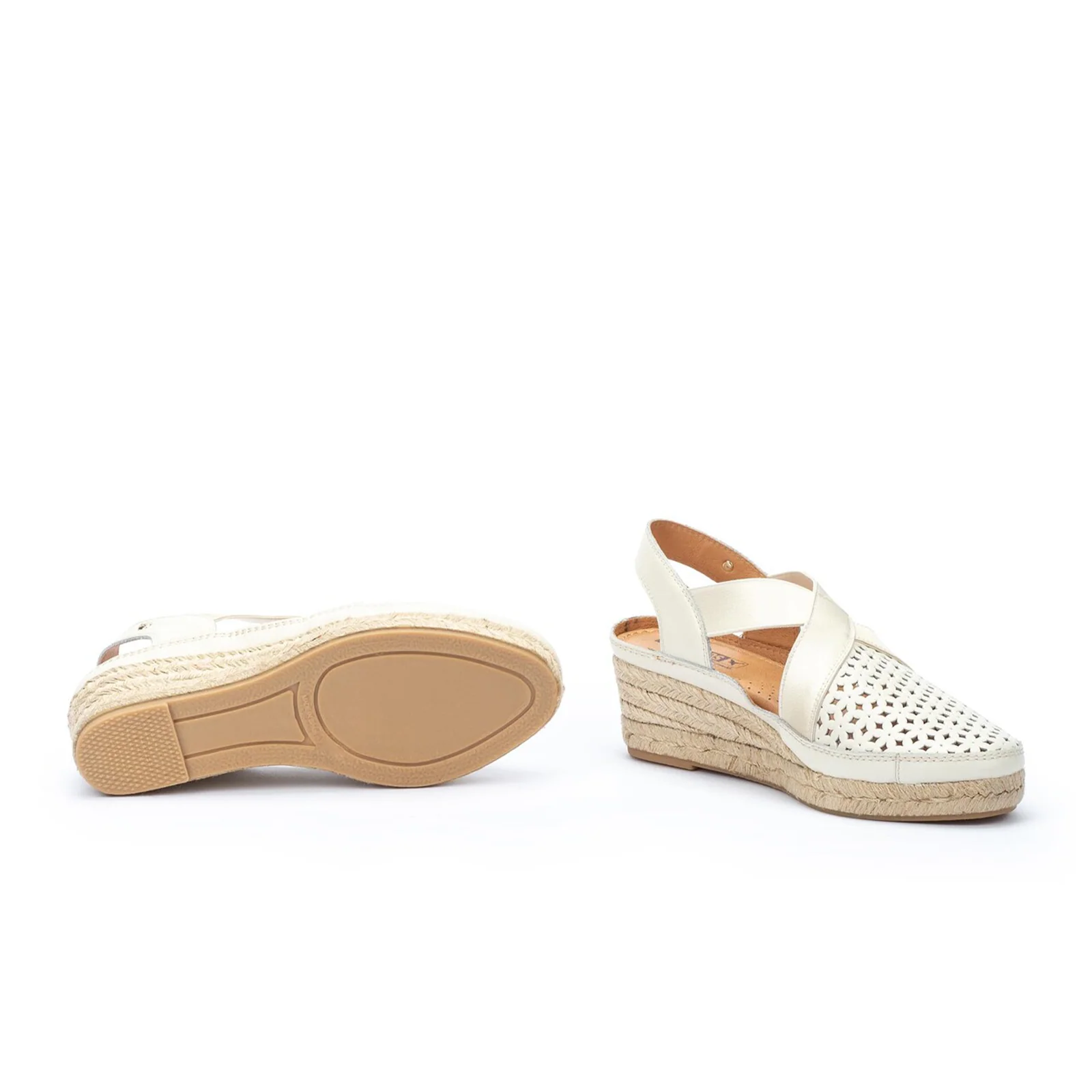 Pikolinos Benidorm W4A-1546 Wedge Sandal (Women) - Nata - Image 5