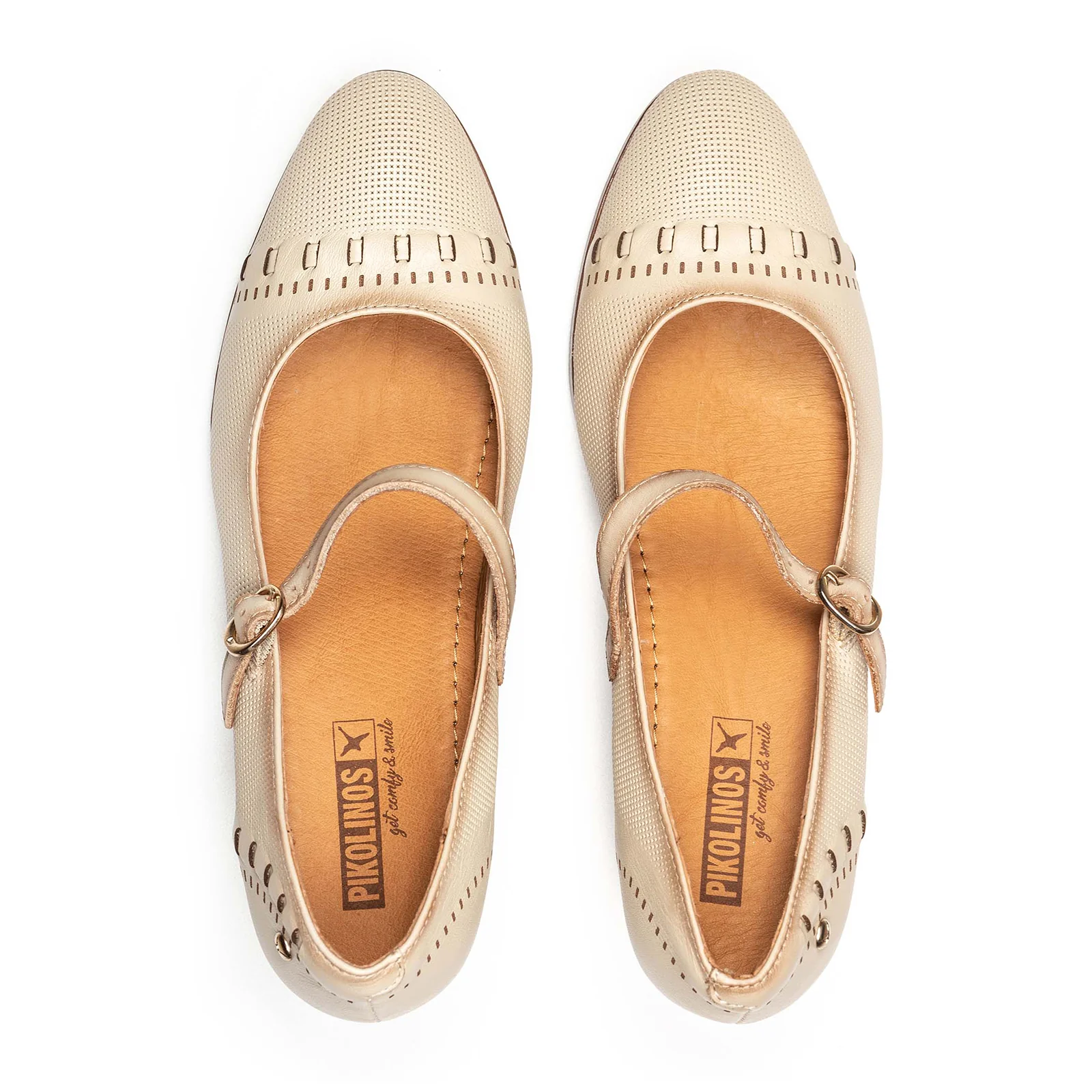 Pikolinos Calafat W1Z-5797 Heeled Mary Jane (Women) - Marfil - Image 5