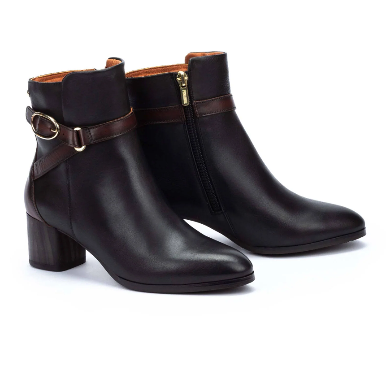 Pikolinos Calafat W1Z-8977C1 Ankle Boot (Women) - Black Leather - Image 2