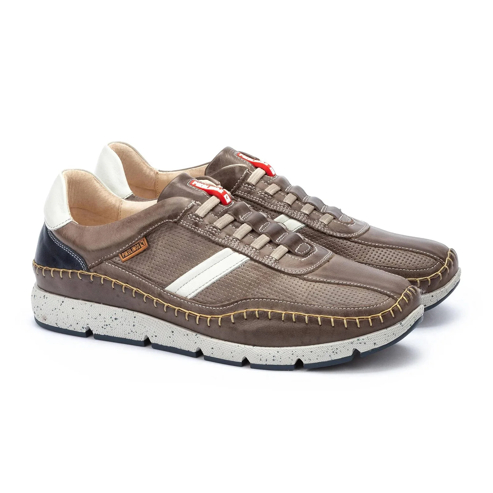 Pikolinos Fuencarrel M4U-6046C1 Sneaker (Men) - Dark Grey Leather - Image 2