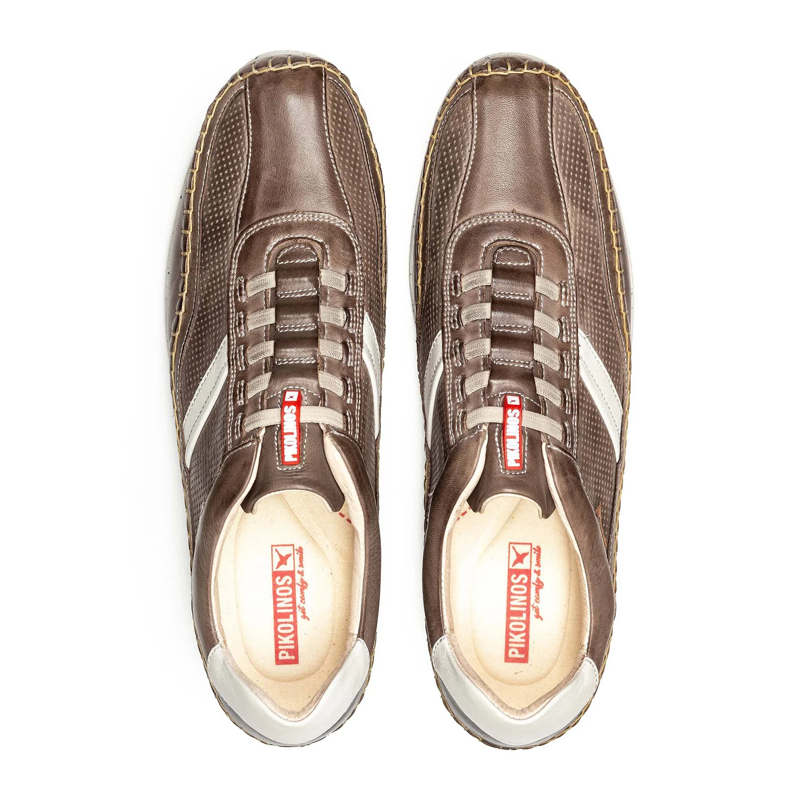 Pikolinos Fuencarrel M4U-6046C1 Sneaker (Men) - Dark Grey Leather - Image 4