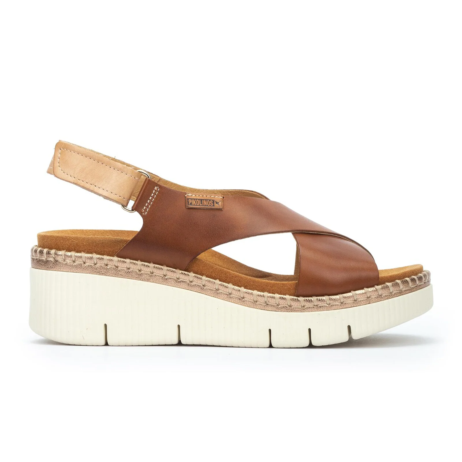 Pikolinos Gomera W0K-0606C1 Wedge Sandal (Women) - Brandy