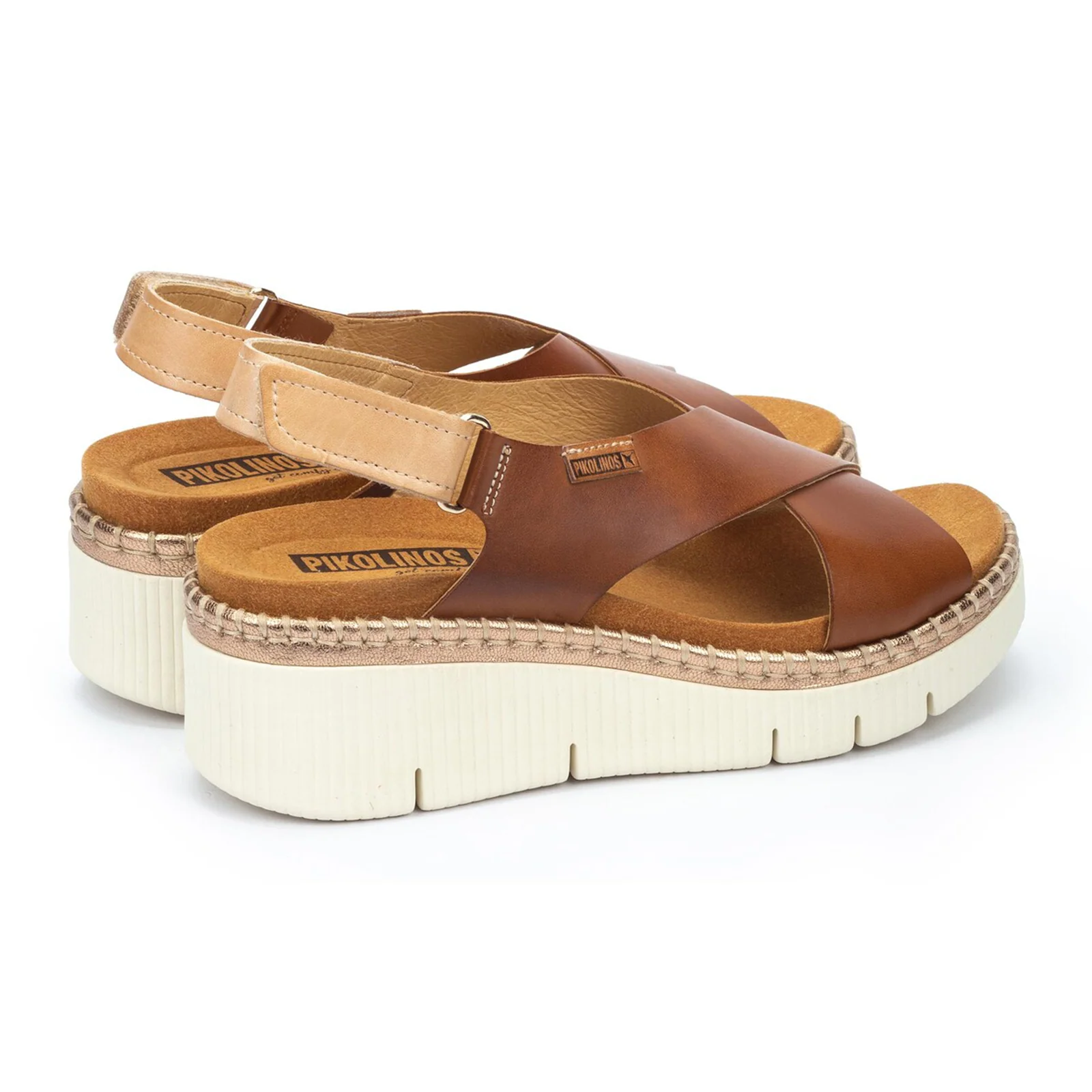 Pikolinos Gomera W0K-0606C1 Wedge Sandal (Women) - Brandy - Image 4