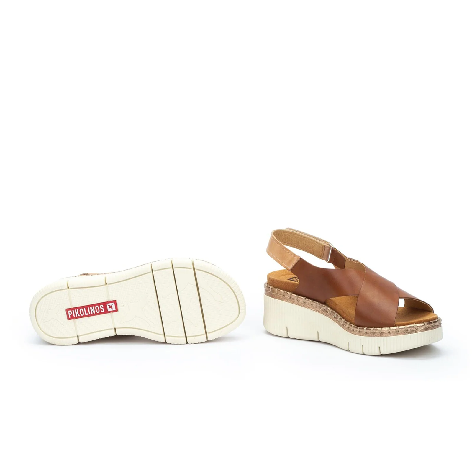 Pikolinos Gomera W0K-0606C1 Wedge Sandal (Women) - Brandy - Image 5