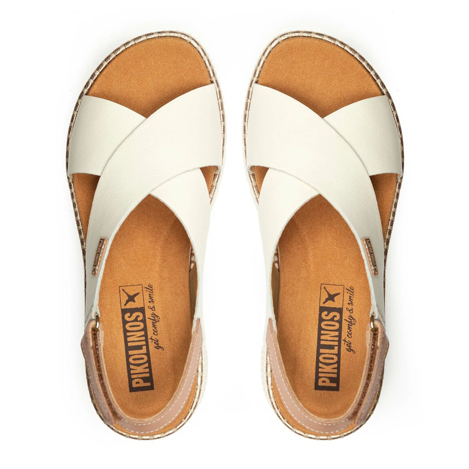 Pikolinos Gomera W0K-0606C1 Wedge Sandal (Women) - Nata - Image 6