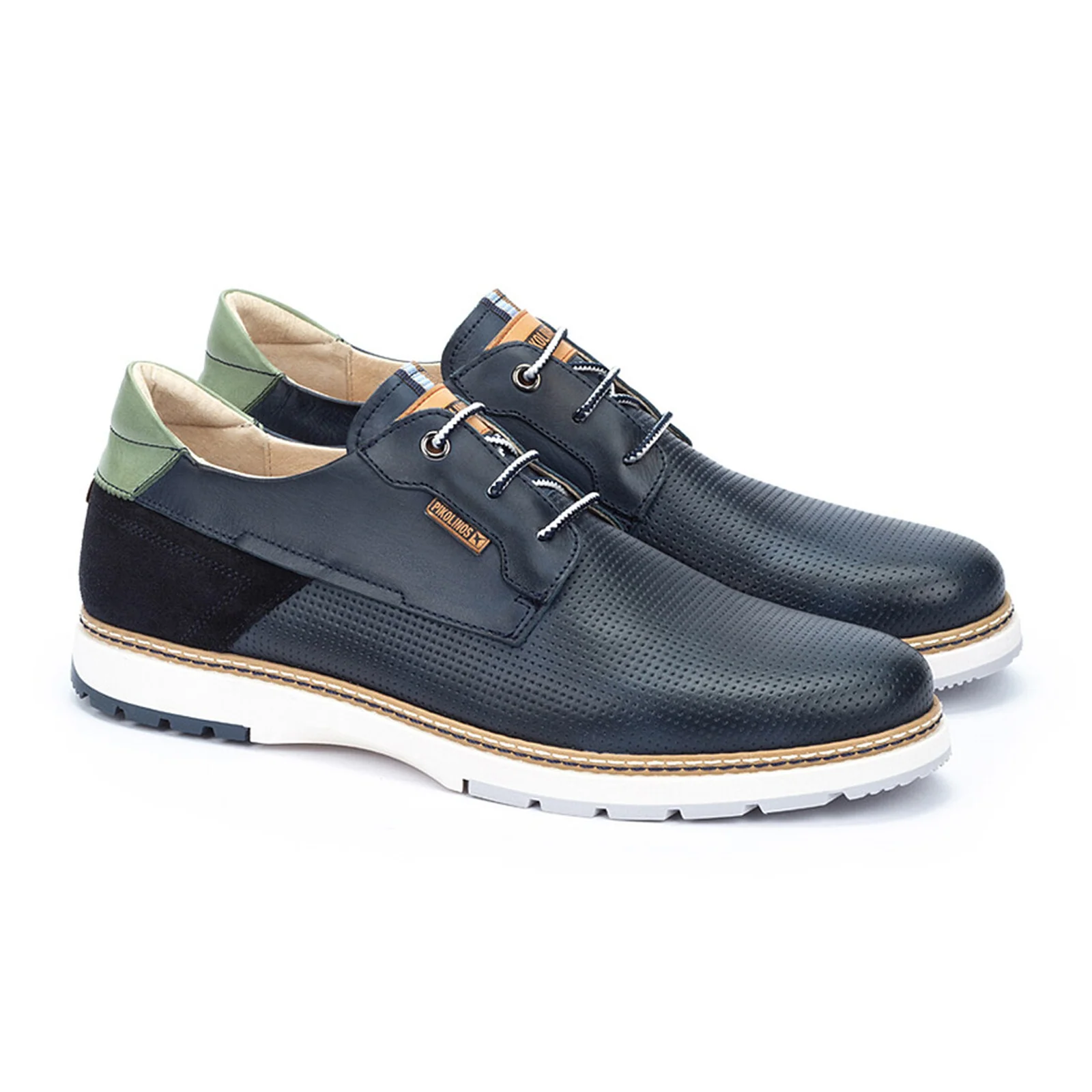 Pikolinos Olvera M8A-4222C1 Oxford (Men) - Blue Leather - Image 4