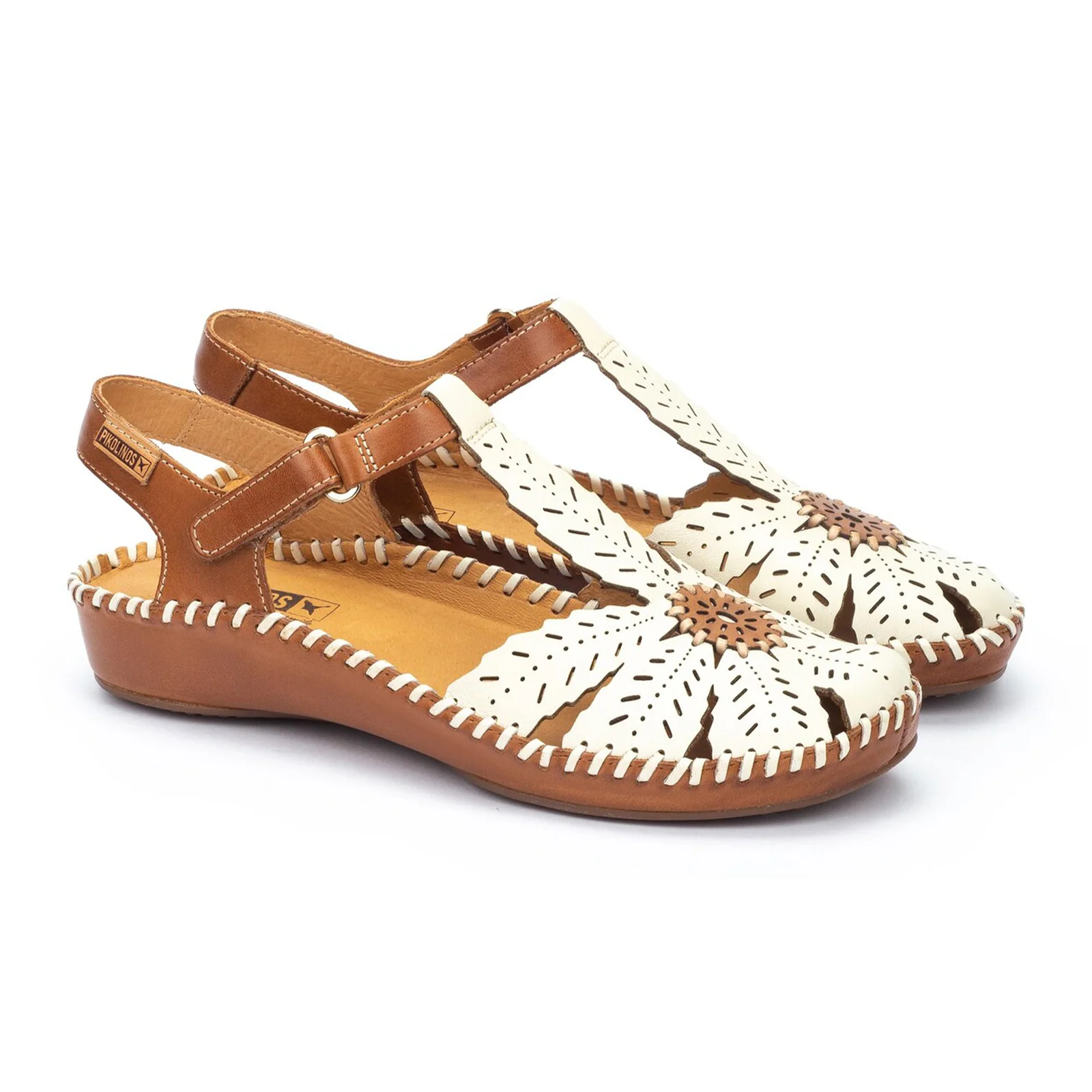 Pikolinos P. Vallarta 655-0841C1 Backstrap Sandal (Women) - Nata - Image 3
