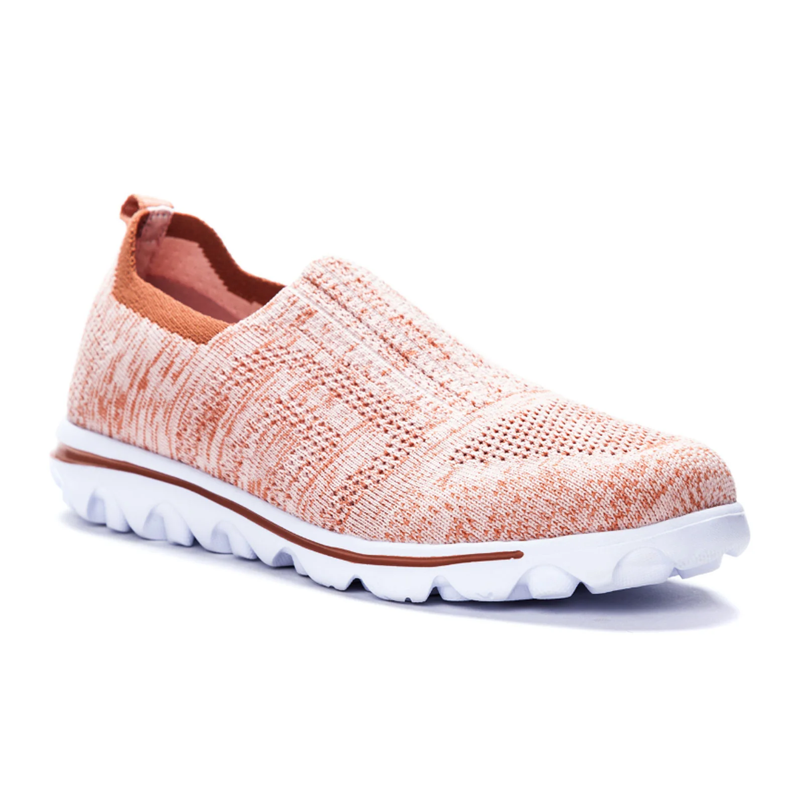 Propet TravelActiv Stretch Slip On Sneaker (Women) - Rose - Image 5