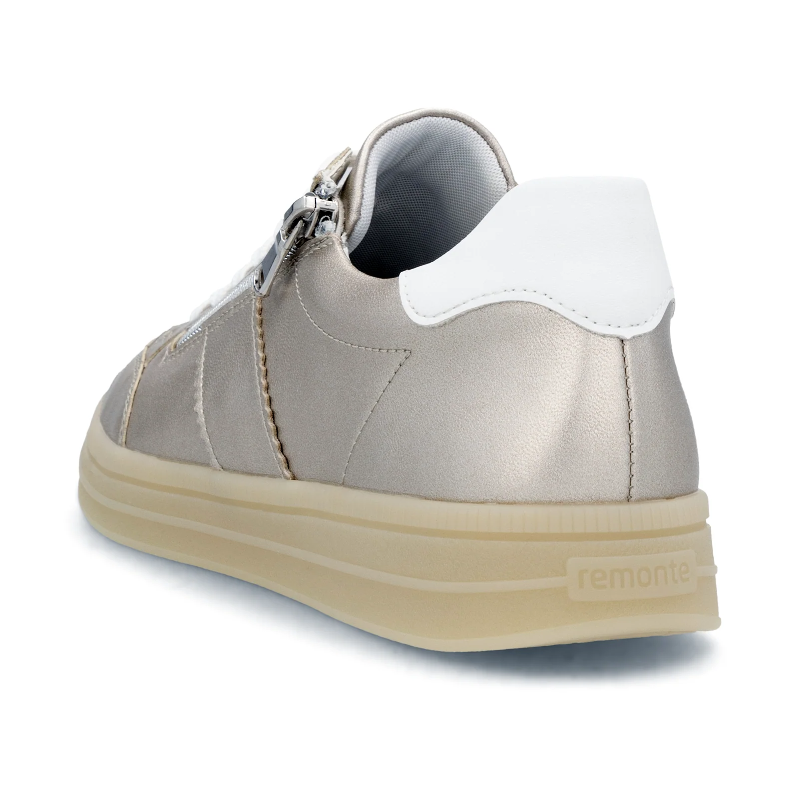 Remonte Demi 02 Sneaker (Women) - Pale Gold/White/Lonora - Image 4