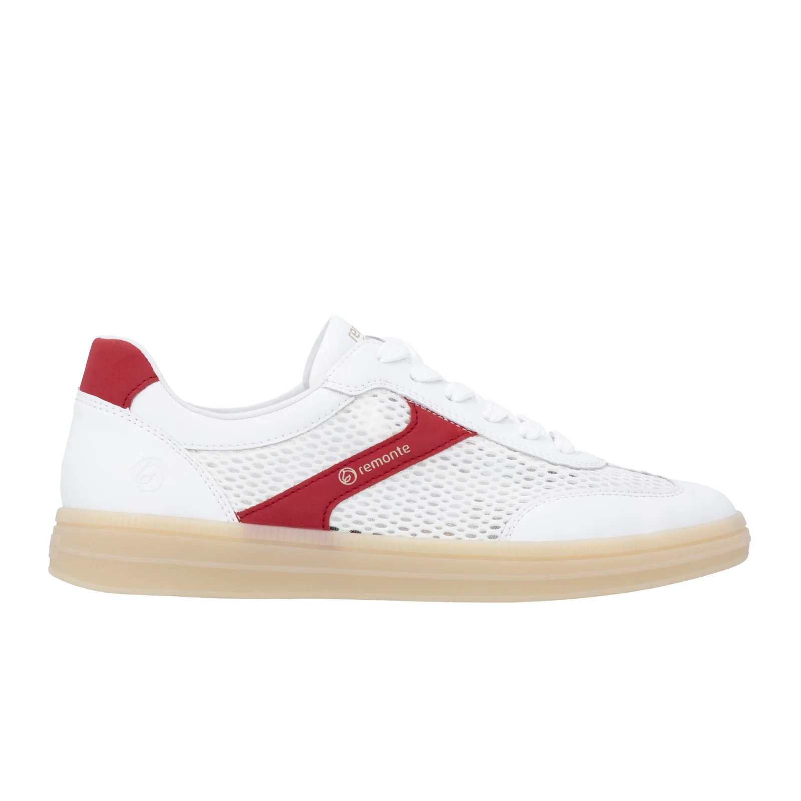 Remonte Demi 08 Sneaker (Women) - Weiss/Flamme