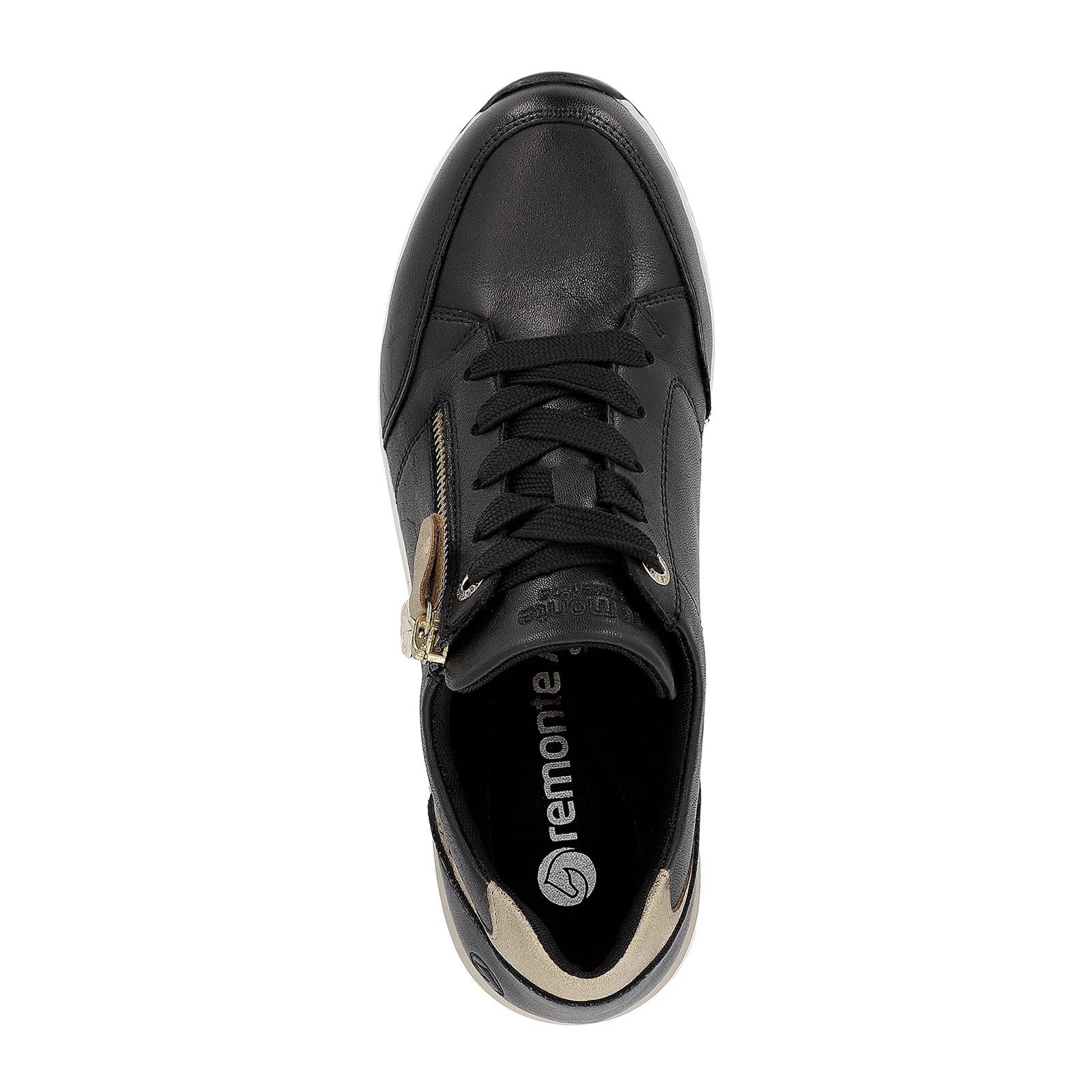 Remonte Eleni 03 Sneaker (Women) - Schwarz/Ginger Gold - Image 6
