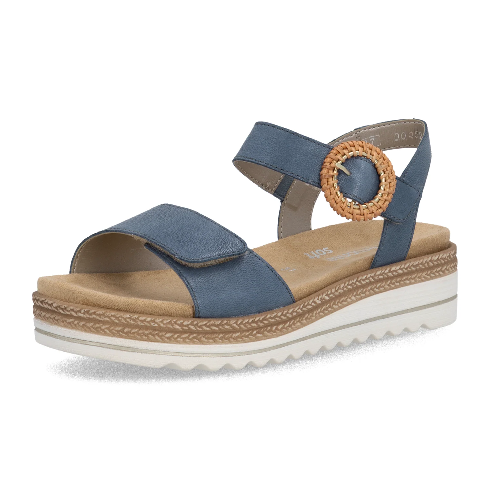 Remonte Jocelyn 52 Flatform Backstrap Sandal (Women) - Denim - Image 4