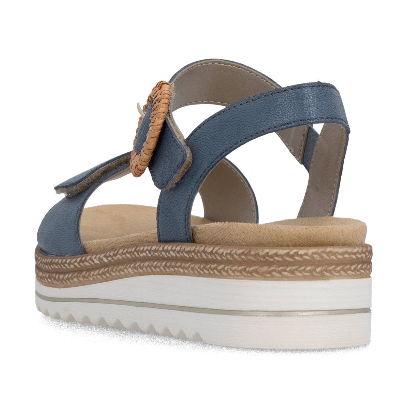 Remonte Jocelyn 52 Flatform Backstrap Sandal (Women) - Denim - Image 5