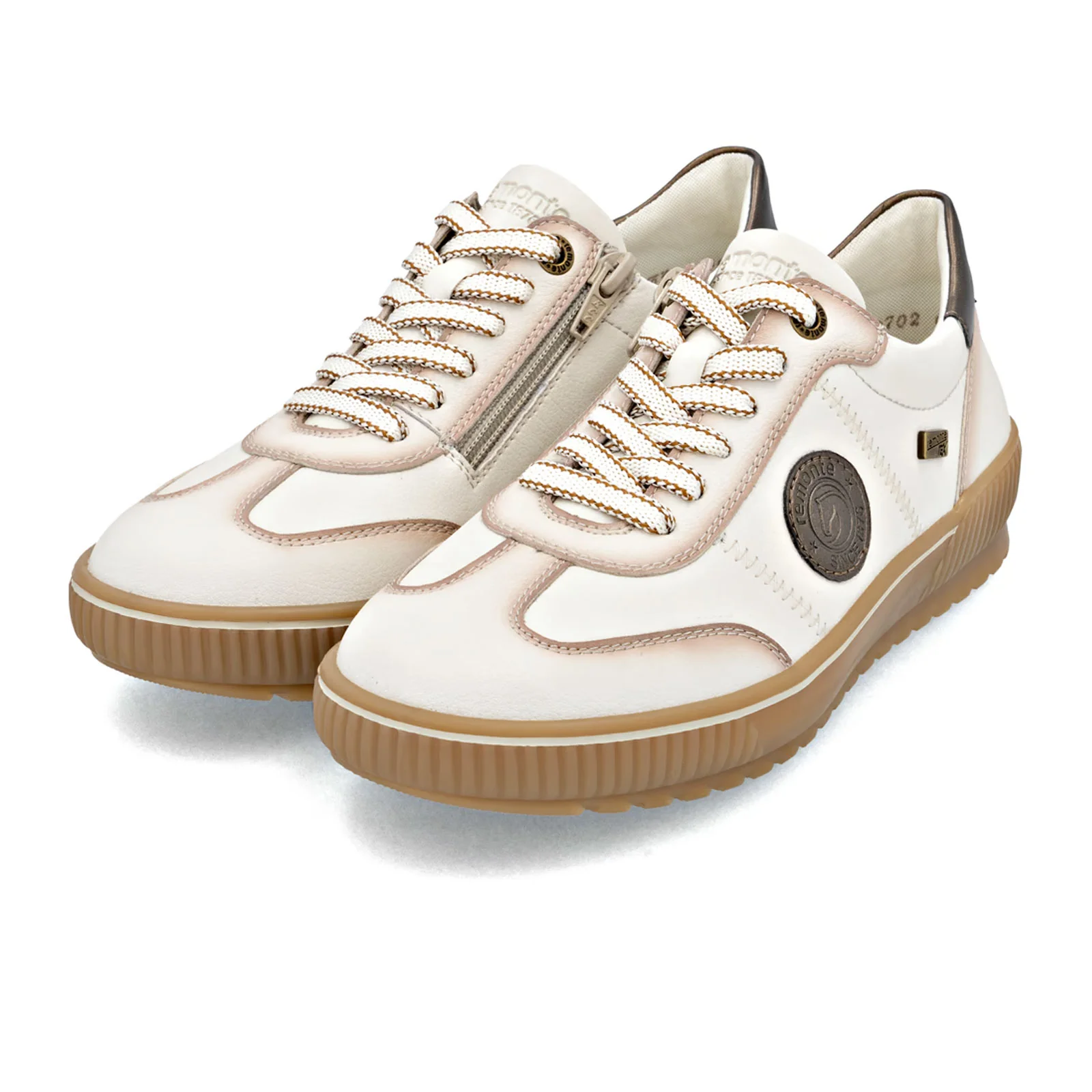 Remonte Maditta 02 Sneaker (Women) - Cotton/Bronze - Image 3