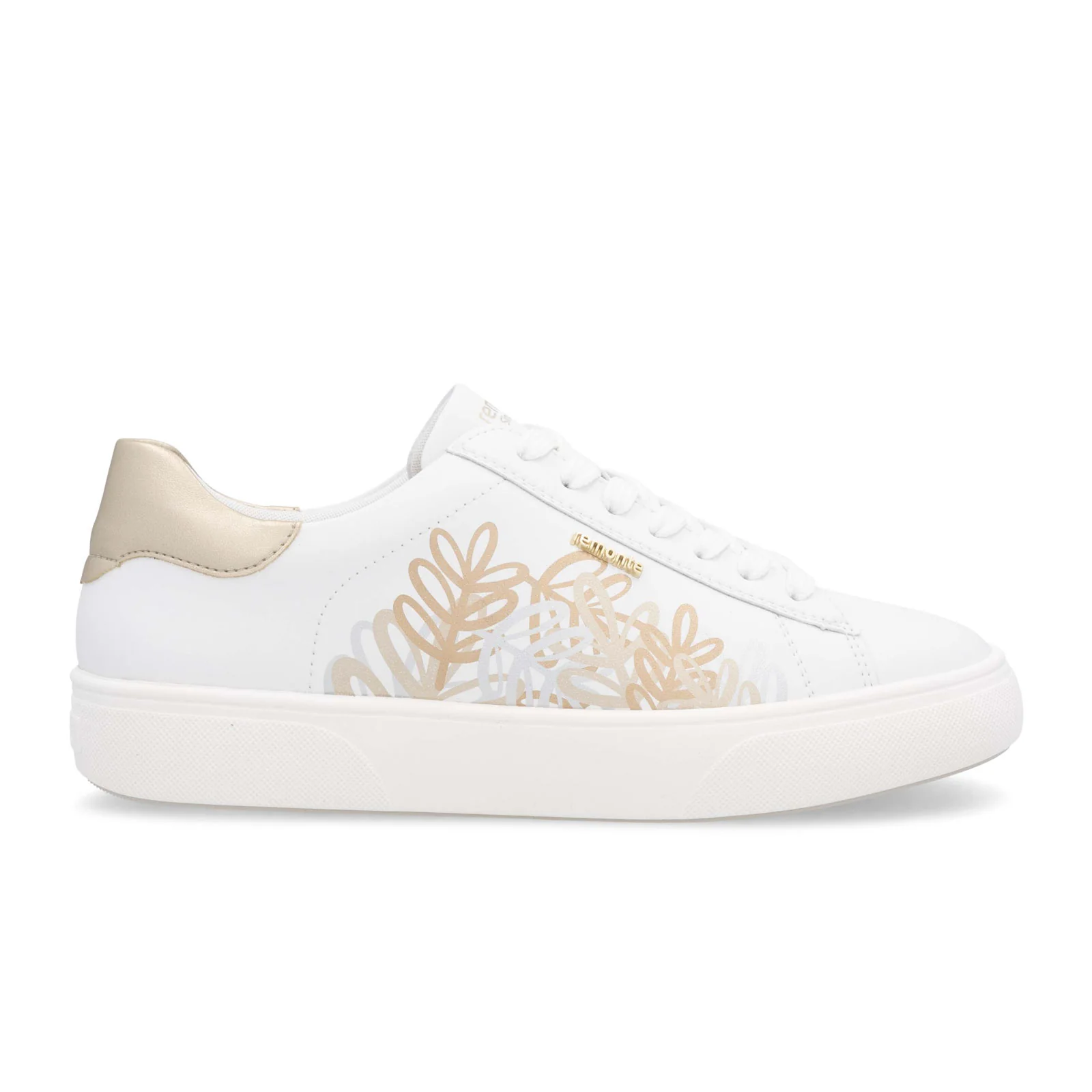 Remonte Shawna 00 Sneaker (Women) - Weiss/Pale Gold/Manila