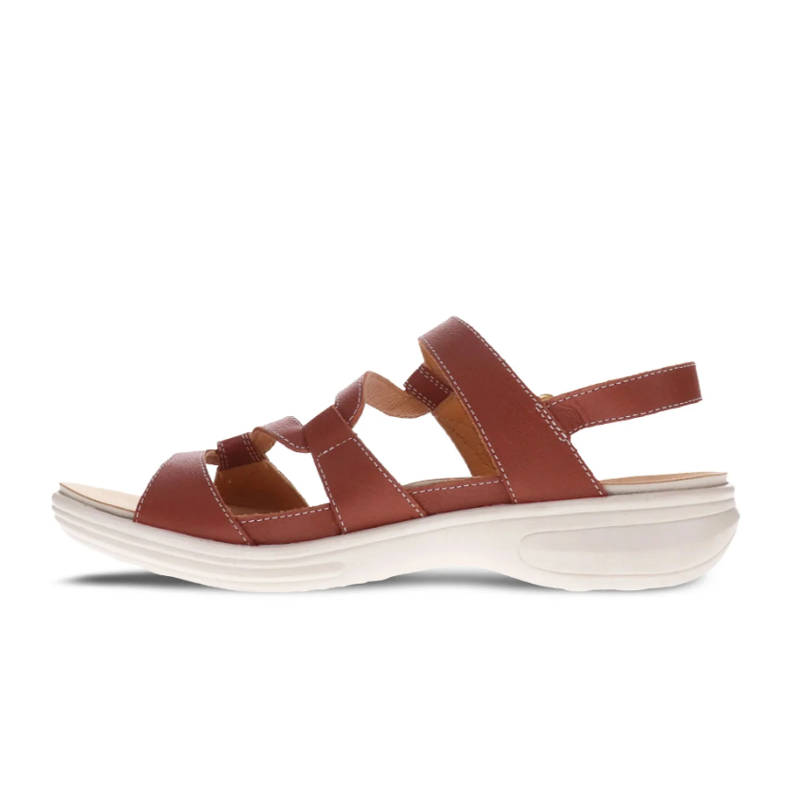 Revere Emerald Backstrap Sandal (Women) - Cognac - Image 2