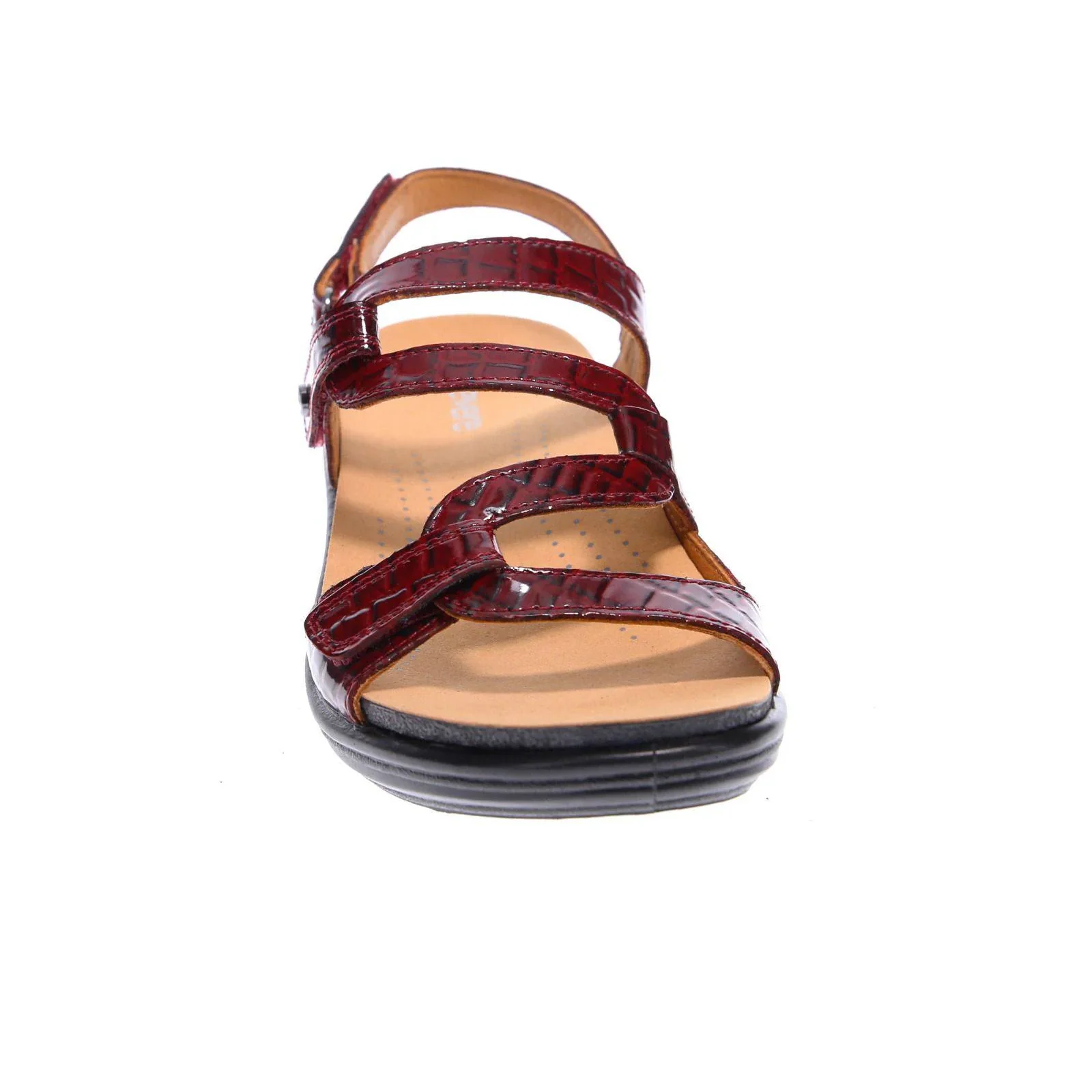 Revere Miami Backstrap Sandal (Women) - Red Croc - Image 4
