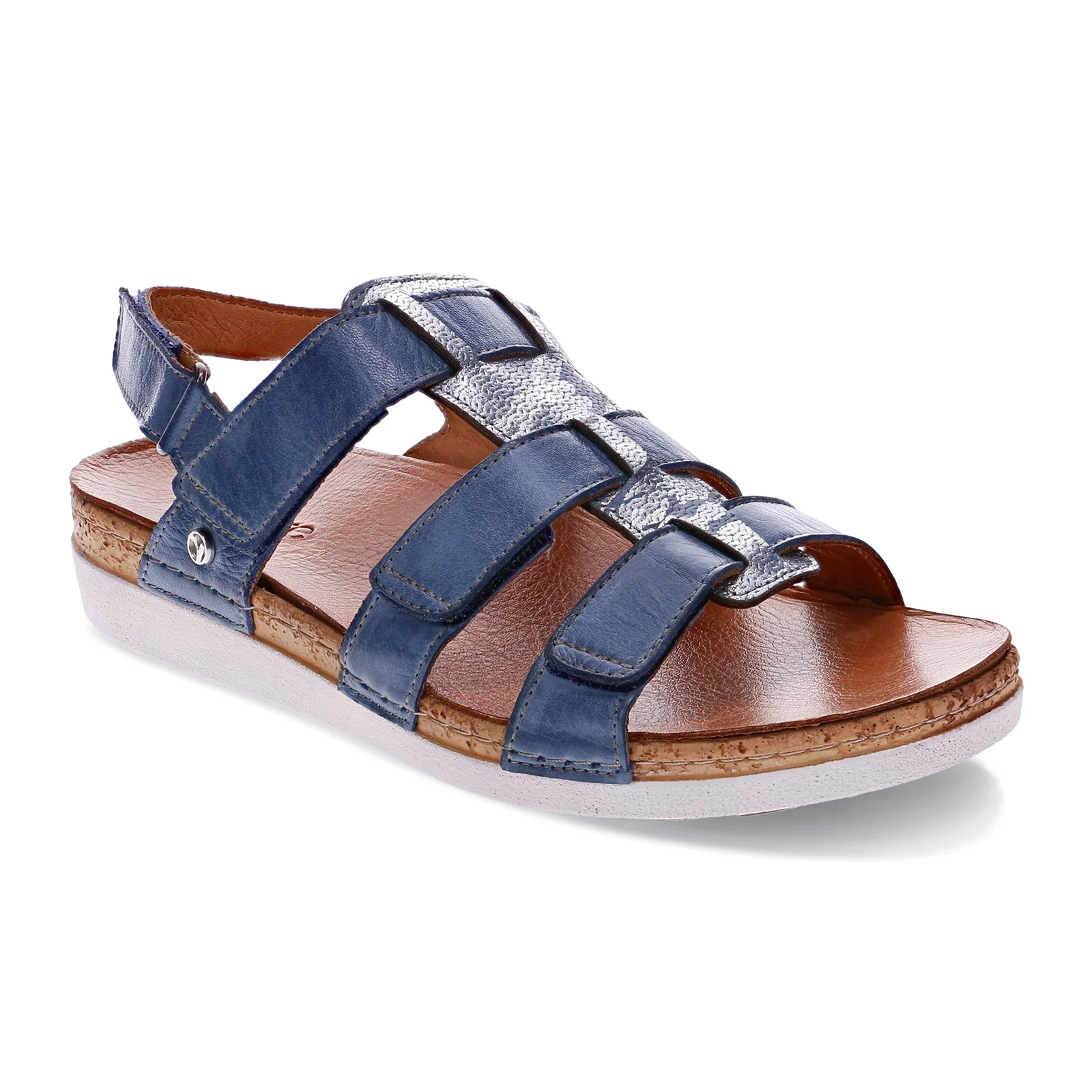 Revere Santorini Backstrap Sandal (Women) - Denim - Image 3