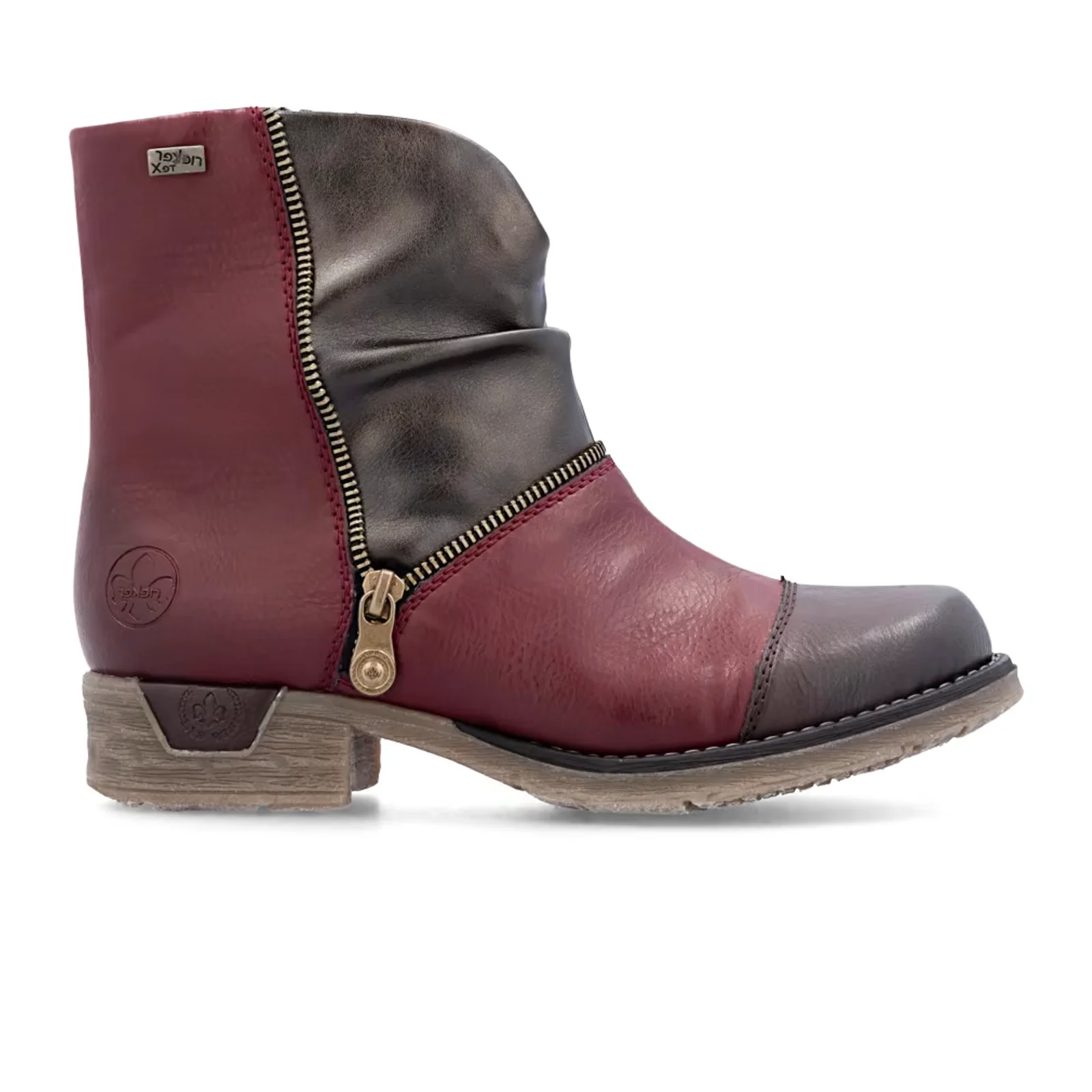 Rieker Fee 54 Boot (Women) - Havanna/Wine