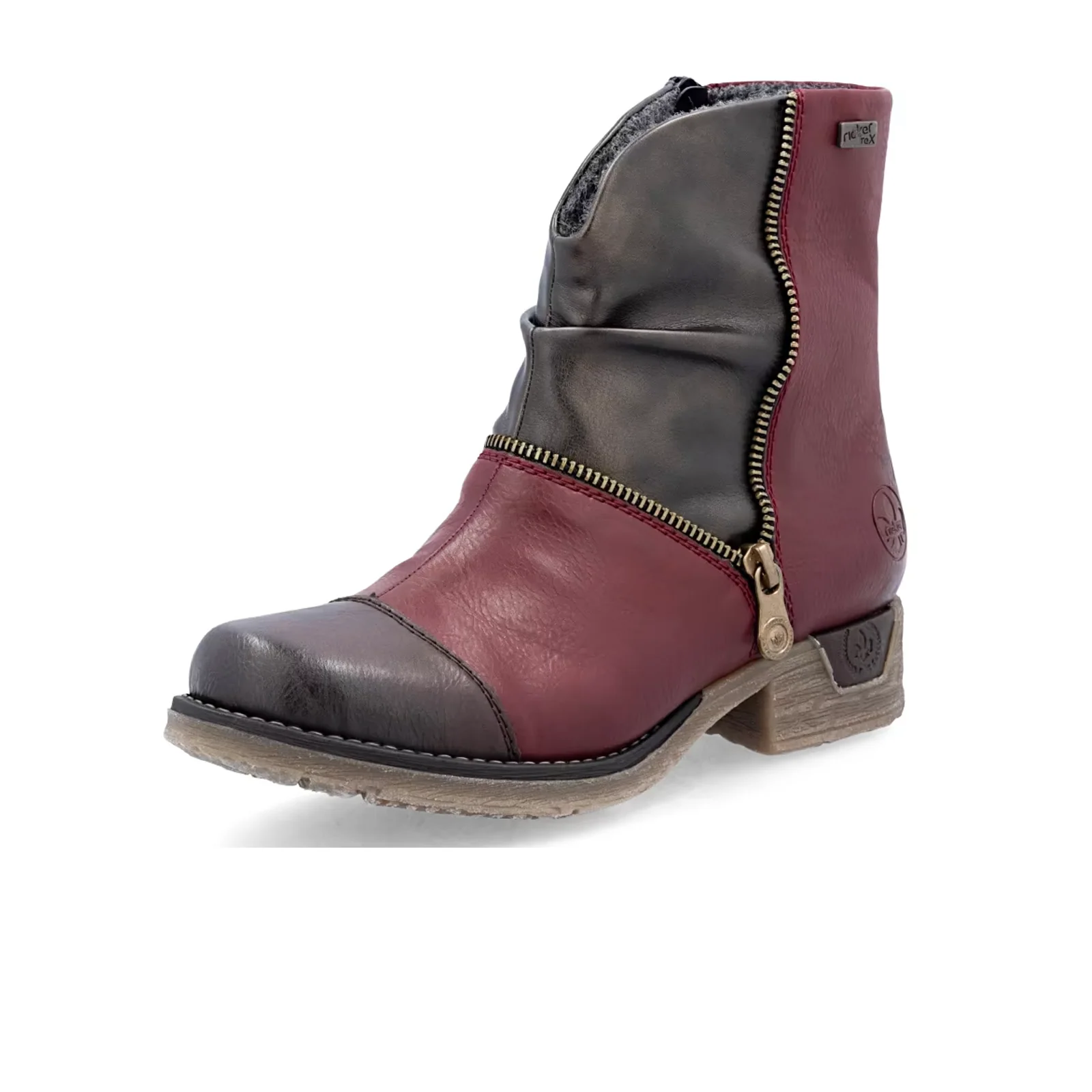 Rieker Fee 54 Boot (Women) - Havanna/Wine - Image 4