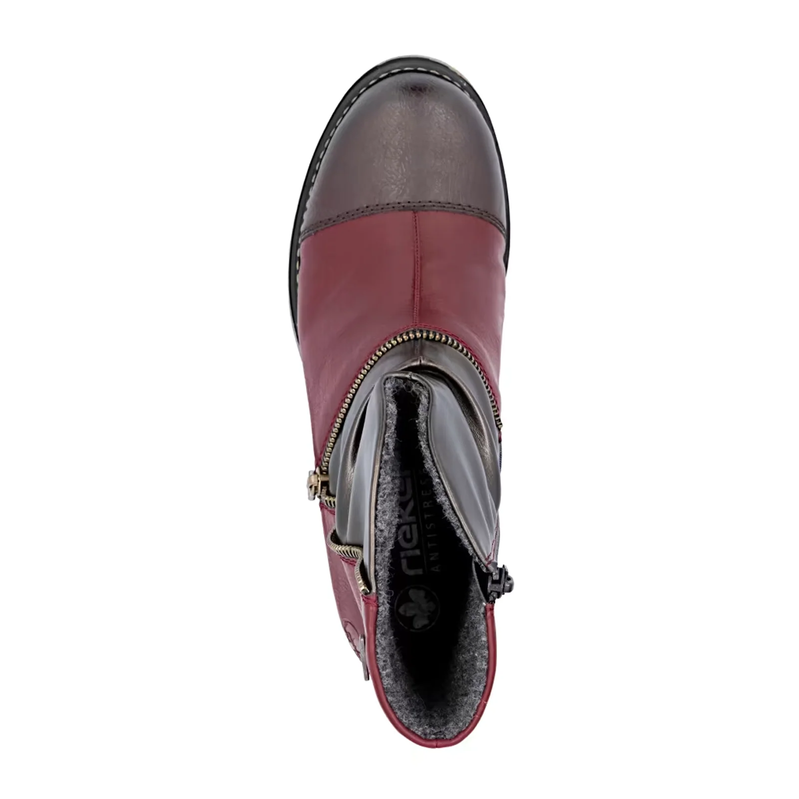 Rieker Fee 54 Boot (Women) - Havanna/Wine - Image 7