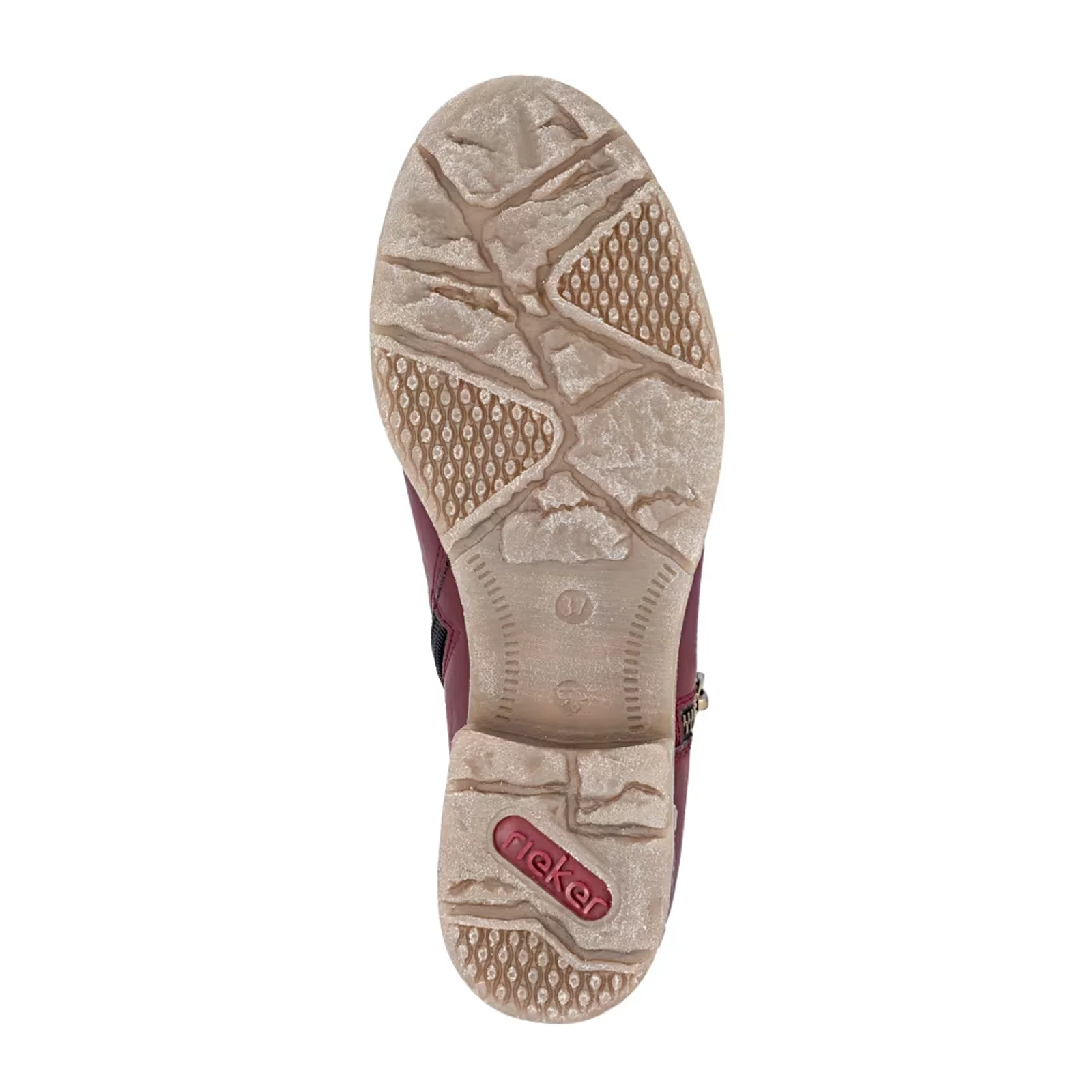 Rieker Fee 54 Boot (Women) - Havanna/Wine - Image 8