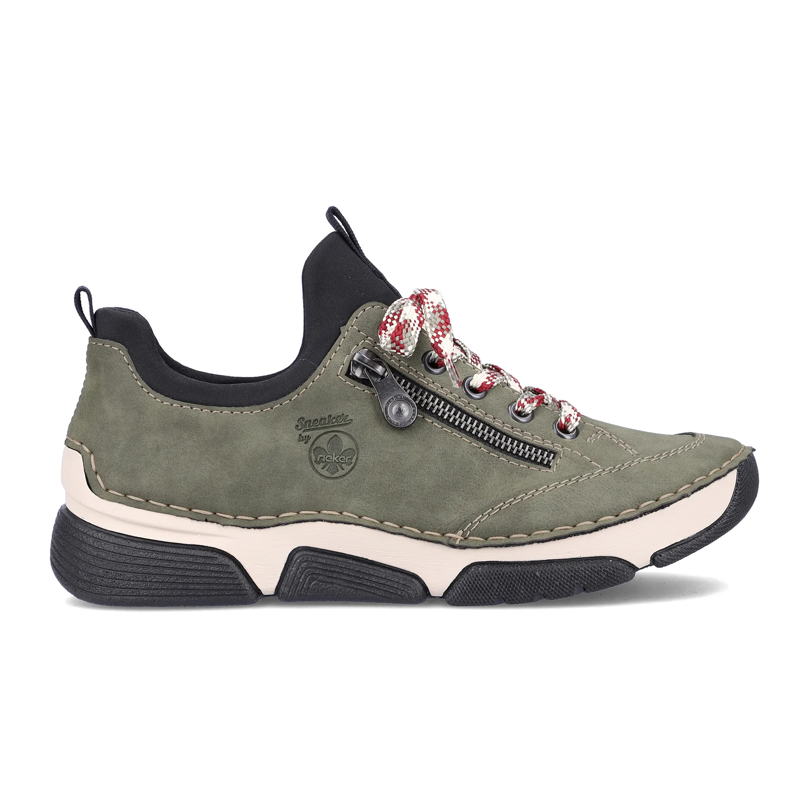 Rieker Angela 73 Sneaker (Women) - Liane/Schwarz/Morelia