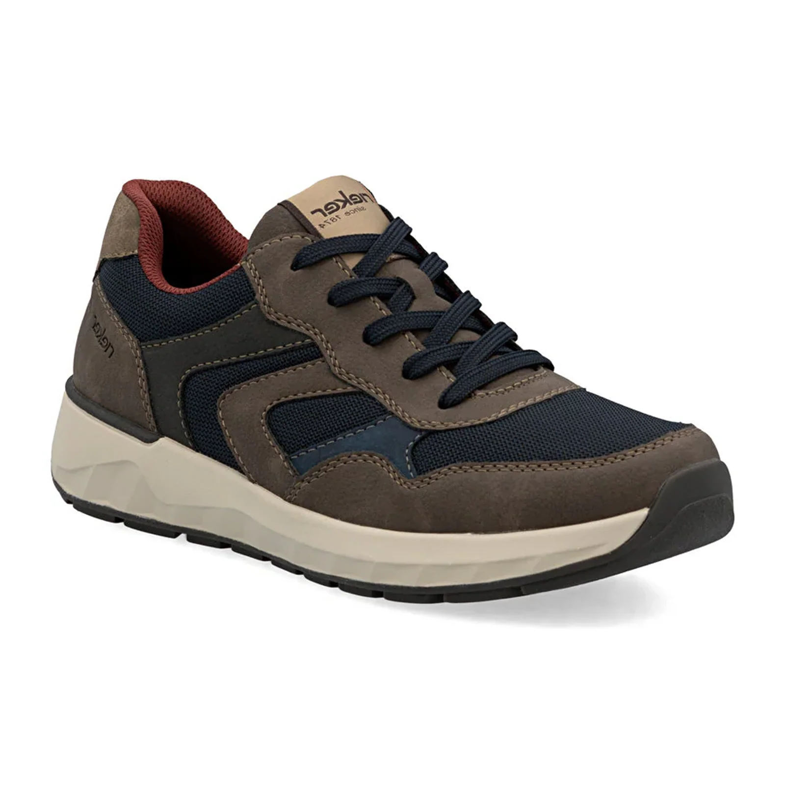 Rieker Bruce 01 Sneaker (Men) - Gaucho/Ozean/Ozean/Stromboli/Pfeffer - Image 3