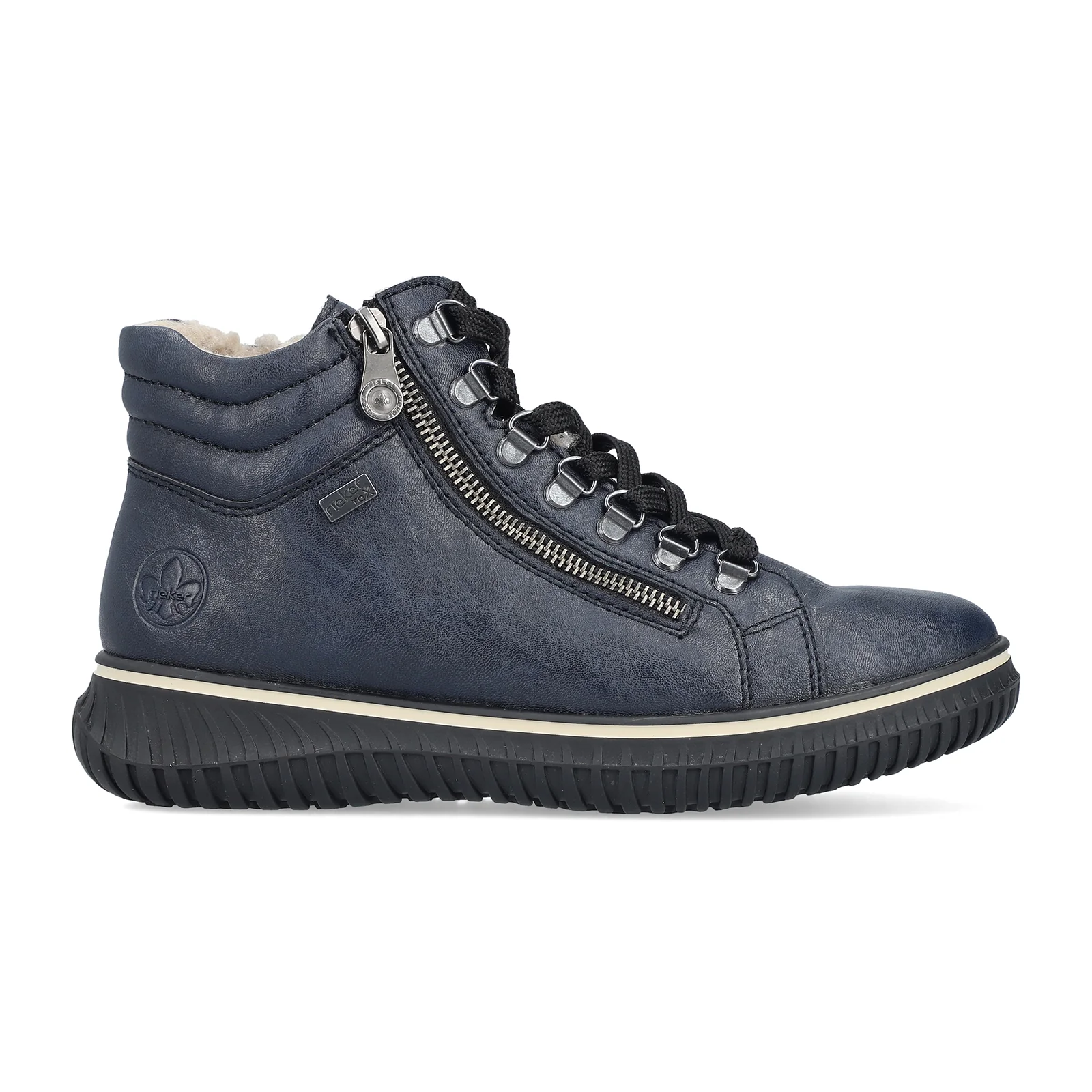 Rieker Collette 33 Lace Up Boot (Women) - Pazifik/Gurgaon