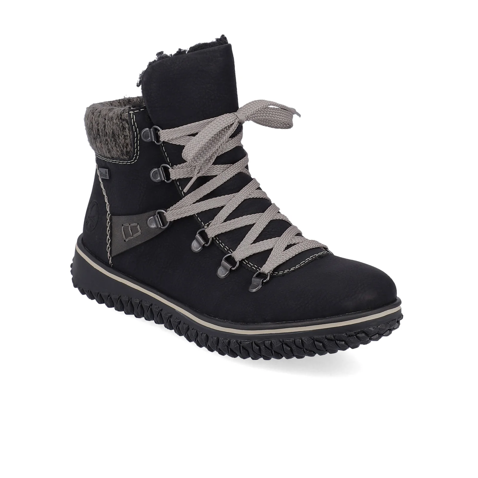 Rieker Cordula 38 Mid Boot (Women) - Schwarz/Anthrazit/Anthracite - Image 3