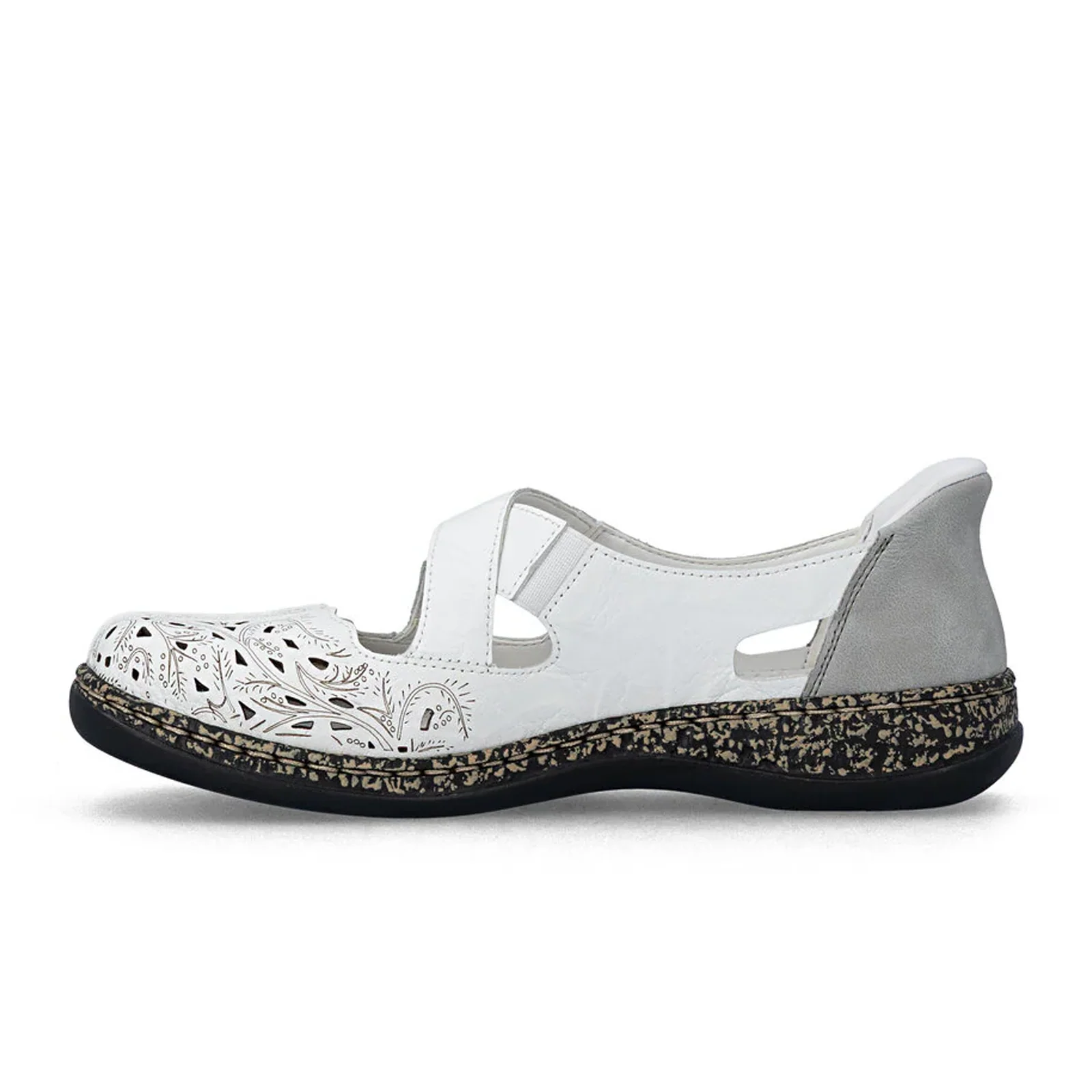 Rieker Daisy 52 Slip On (Women) - White - Image 2