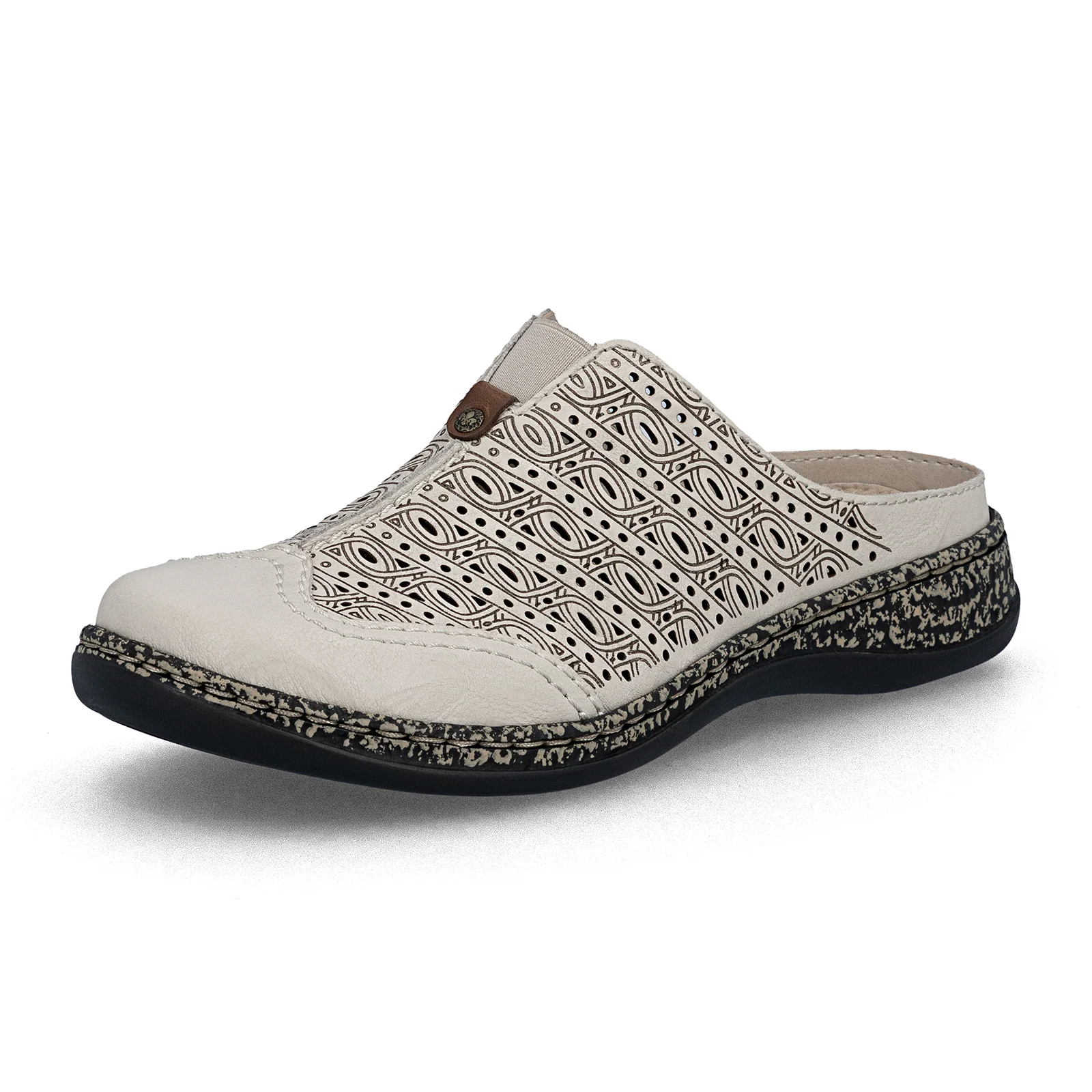 Rieker Daisy 76 Clog (Women) - Off White - Image 3