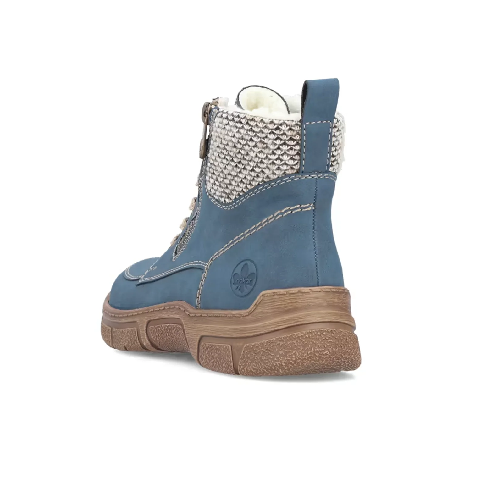 Rieker Debi 20 Boot (Women) - Jeans/Schwarz-Kiesel - Image 5