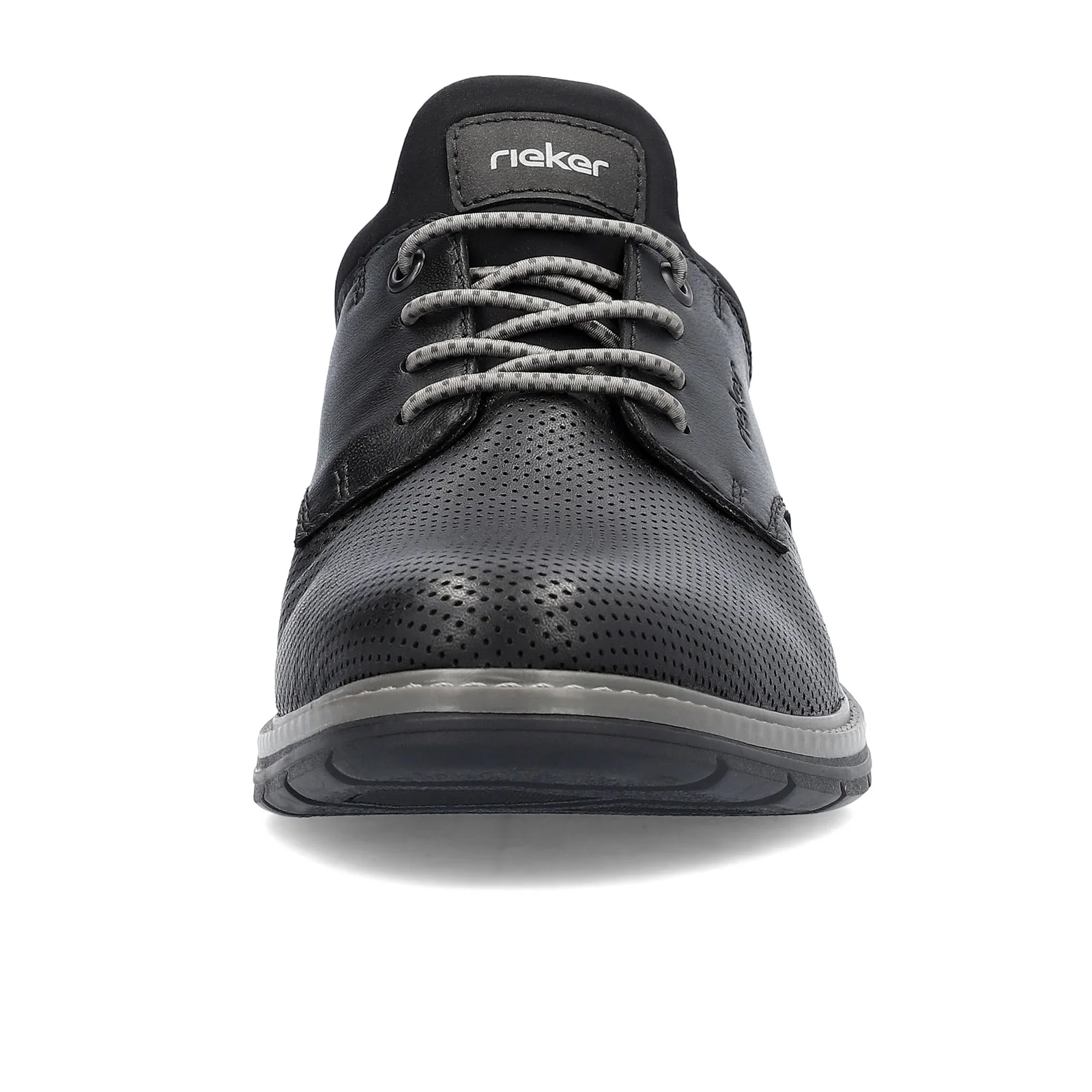 Rieker Dustin 50 Lace Up (Men) - Black/Black/Black - Image 4