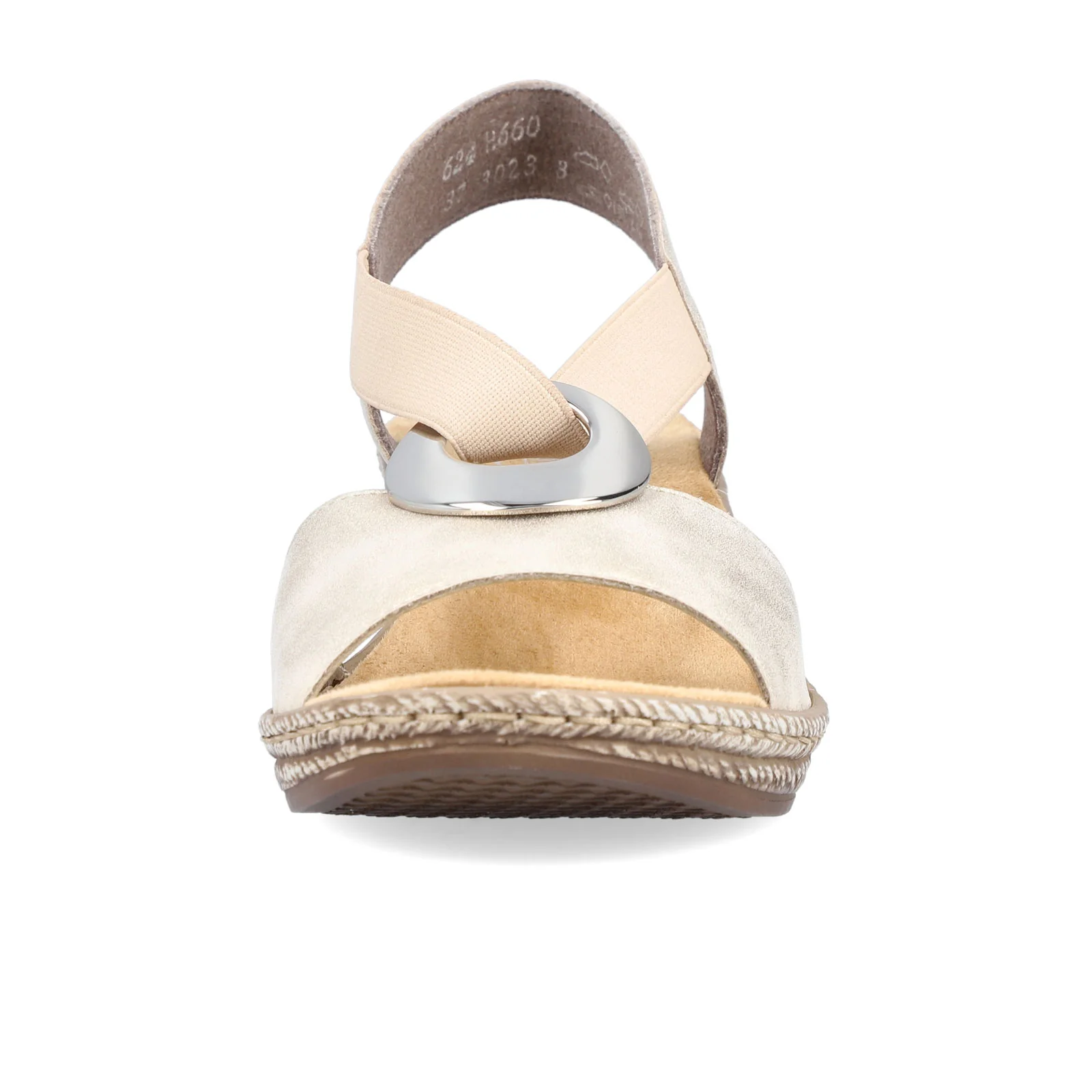 Rieker Fanni H6 Wedge Sandal (Women) - Muschel - Image 3