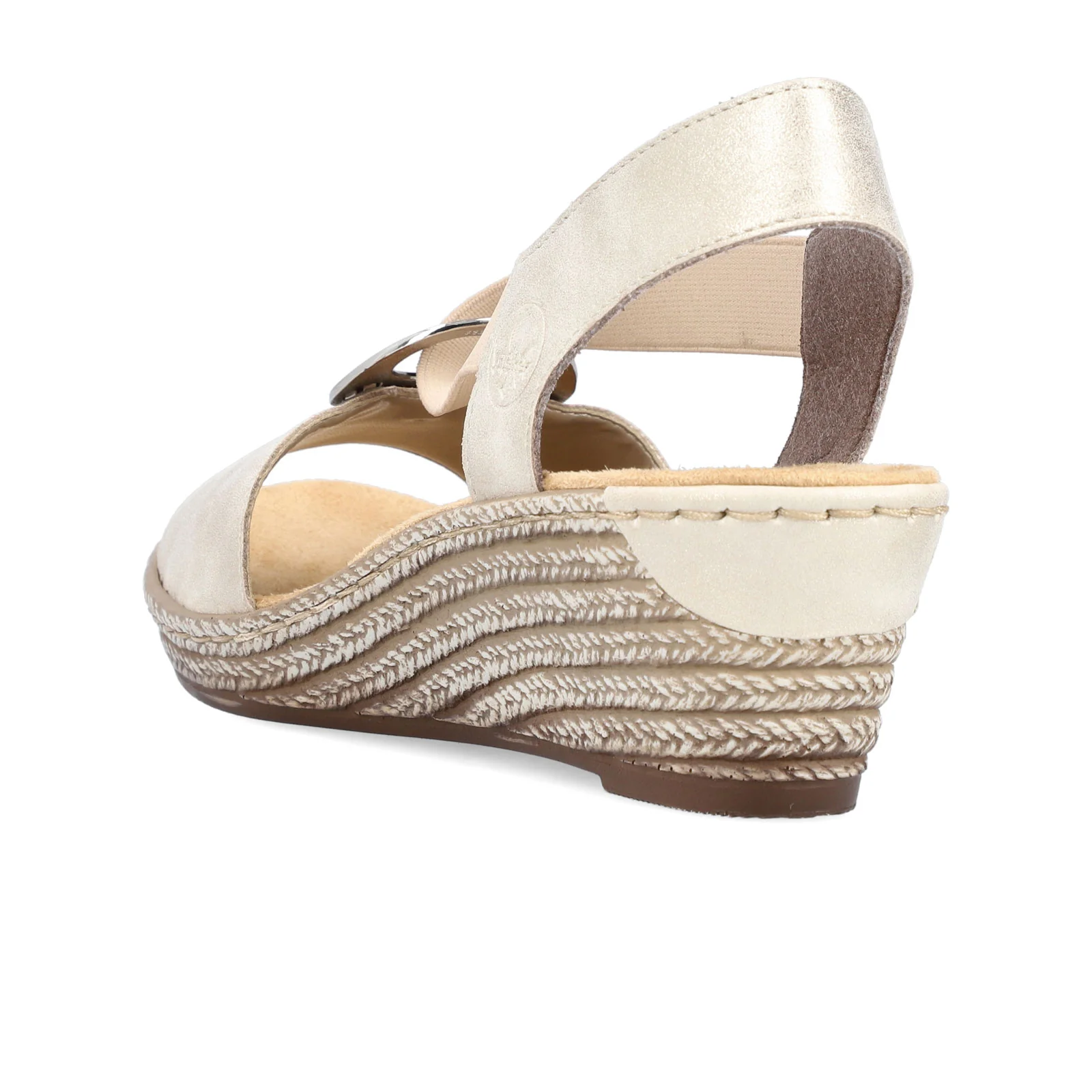 Rieker Fanni H6 Wedge Sandal (Women) - Muschel - Image 4