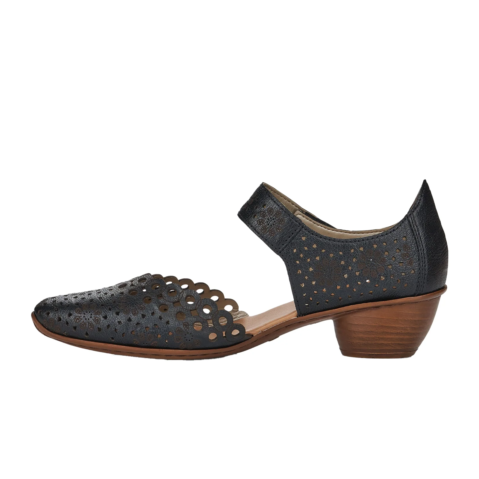 Rieker Mirjam 53 Heeled Sandal (Women) - Black - Image 2