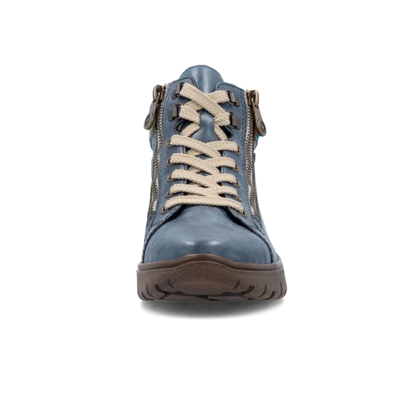 Rieker N1305 Heike Sneaker Boot (Women) - Baltik/Orange Multi - Image 5