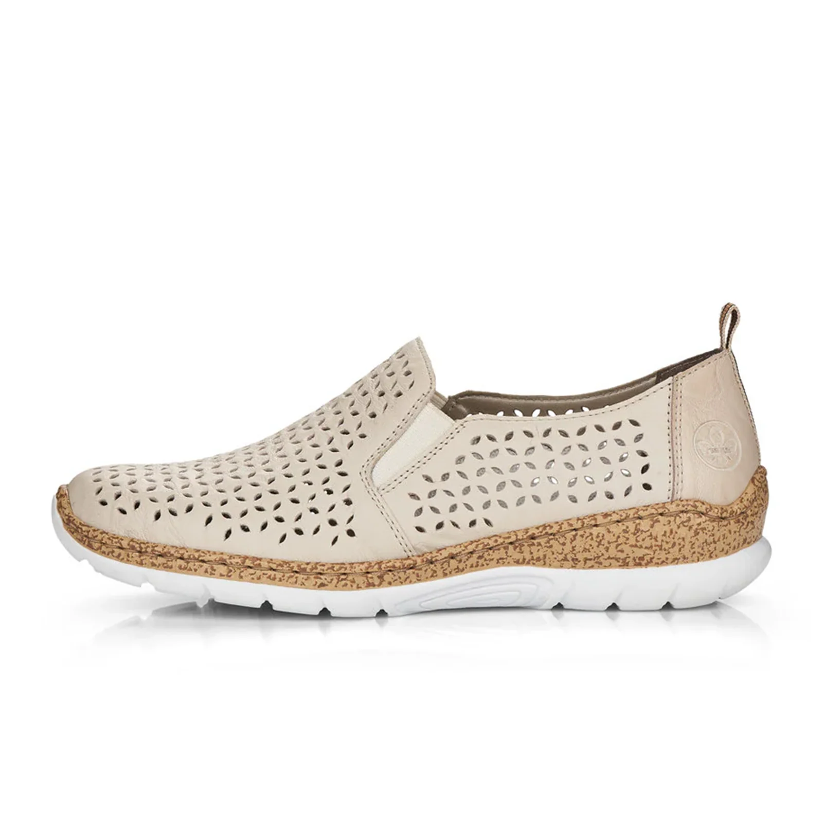 Rieker Nikita 51 Slip On (Women) - Cream - Image 2