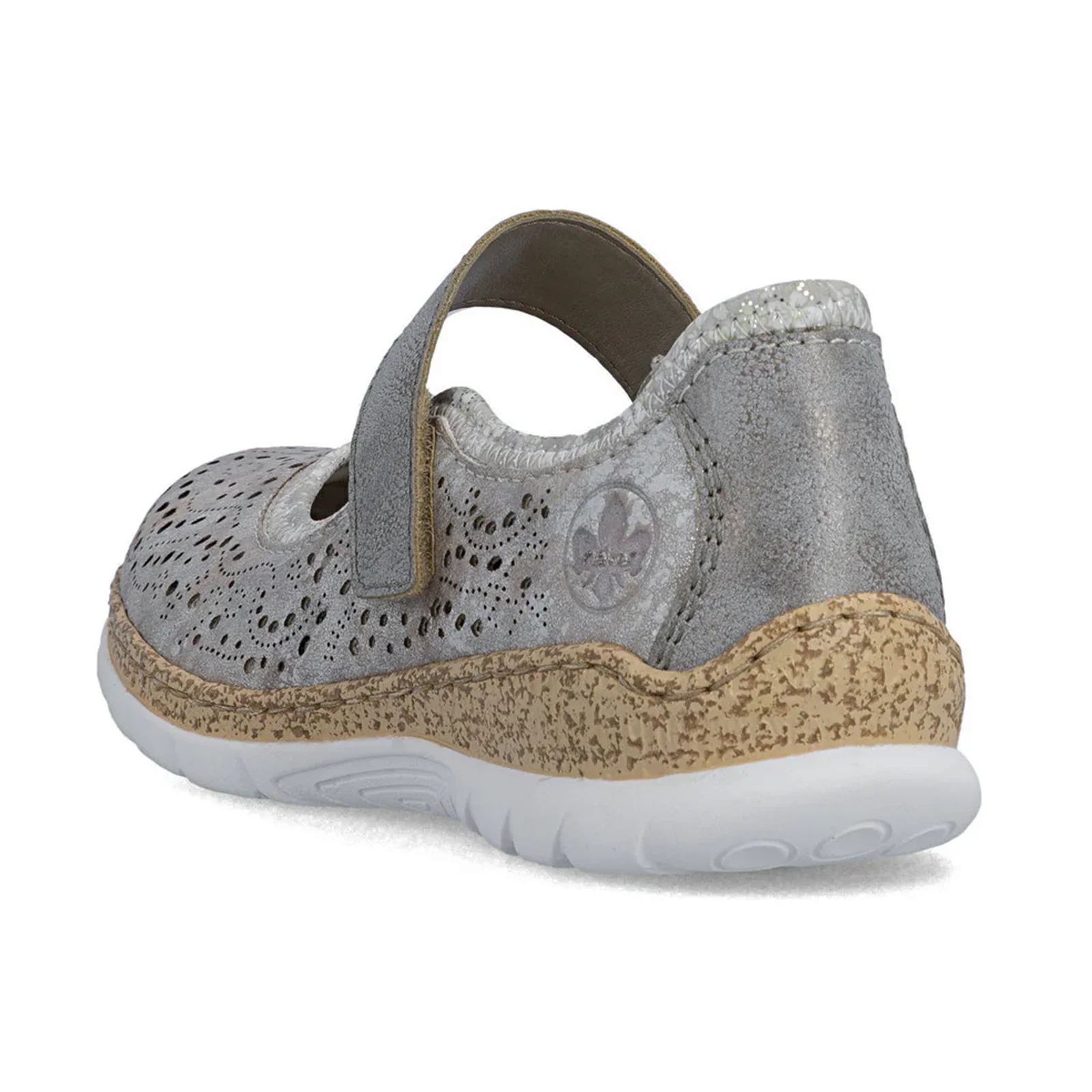 Rieker Nikita 99 Sneaker (Women) - Grey Metallic - Image 5