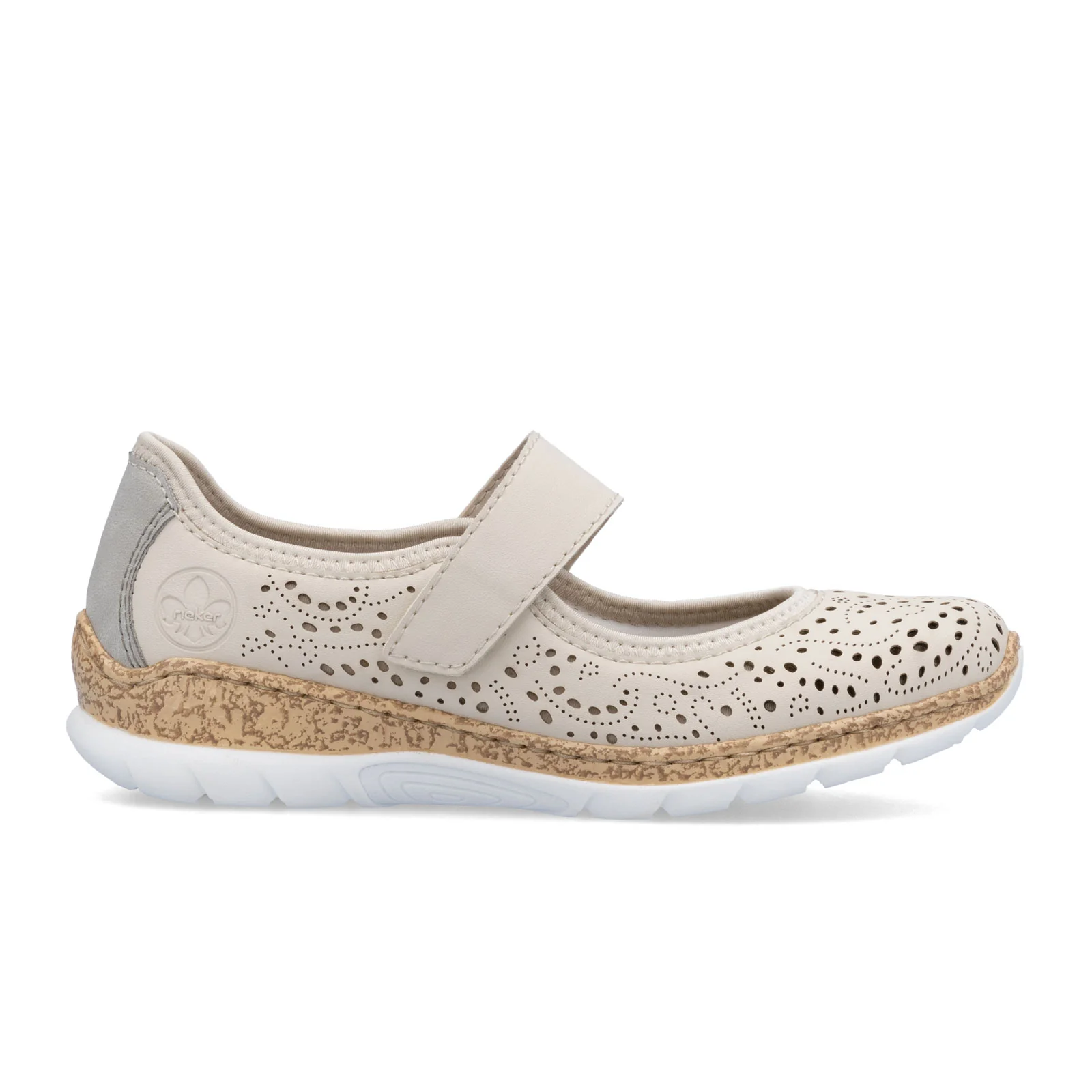 Rieker Nikita 99 Sneaker (Women) - Perle/Cement