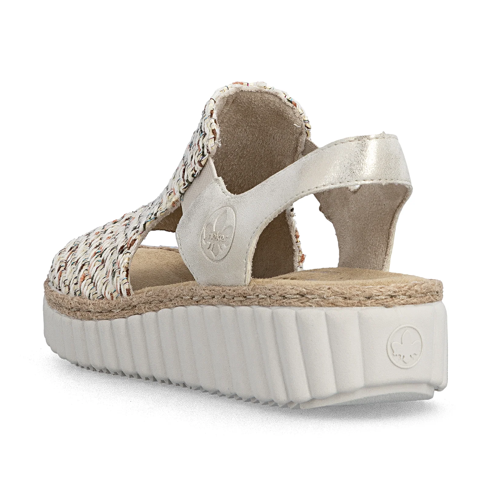 Rieker Rachel 76 Backstrap Sandal (Women) - Tan Multi - Image 4