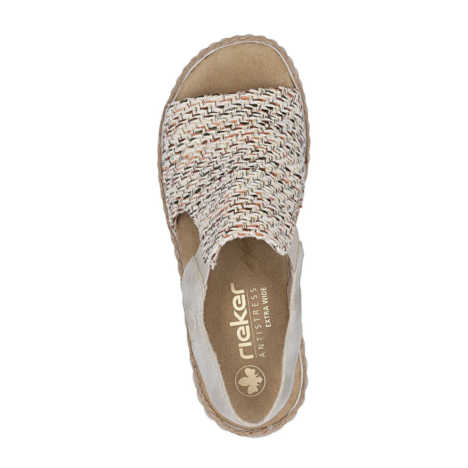 Rieker Rachel 76 Backstrap Sandal (Women) - Tan Multi - Image 7
