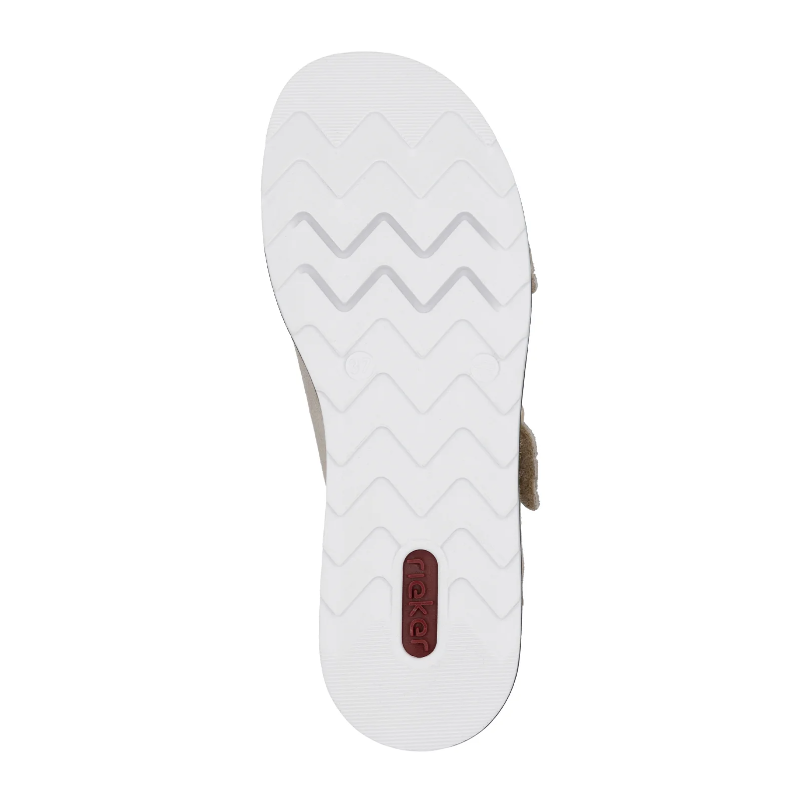 Rieker Regina 55 Slide Sandal (Women) - Iceberg/Nude - Image 7